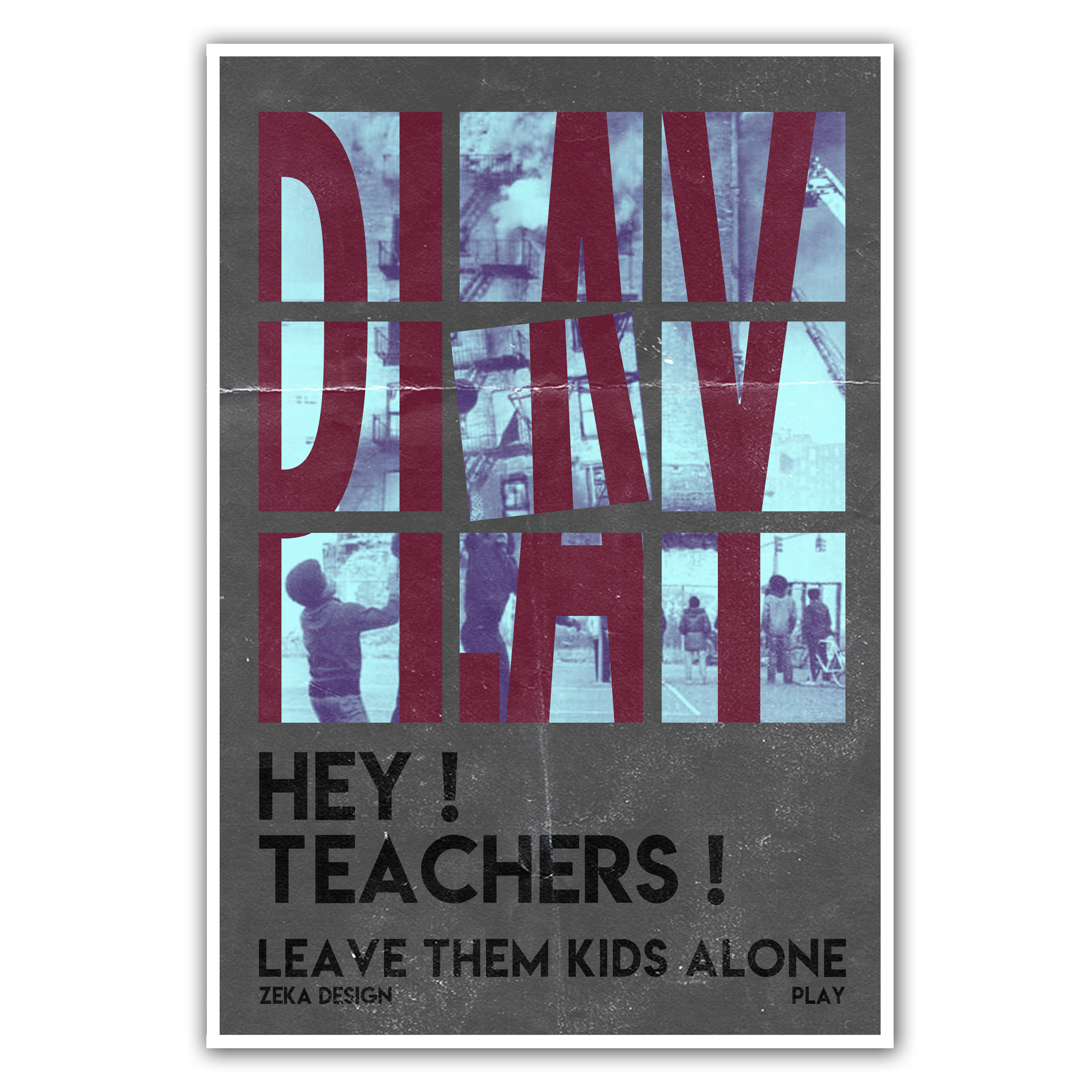 01 Play Poster Design Series by Zeka Design