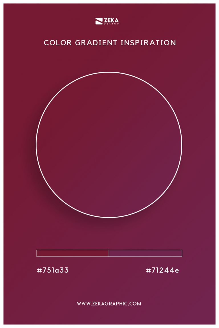 12 Color Gradient Ideas Inspired on Autumn - Zeka Design