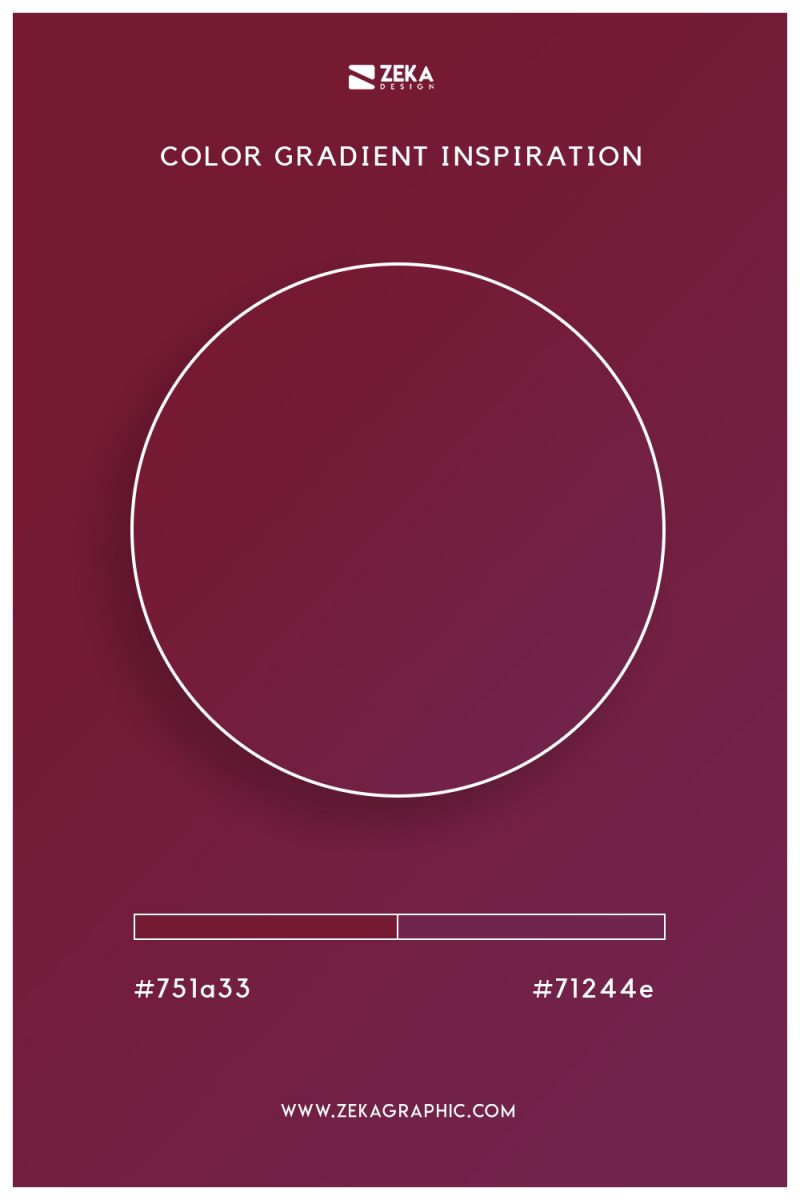 12 Color Gradient Ideas Inspired on Autumn - Zeka Design