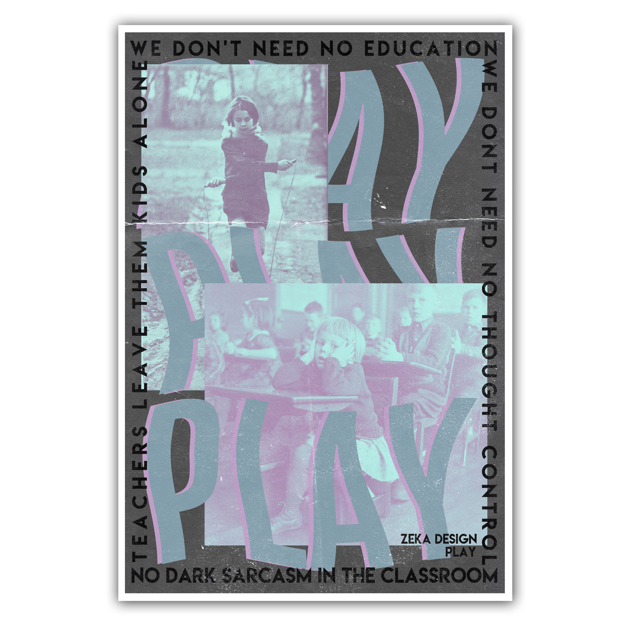 02 Play Poster Design Series by Zeka Design