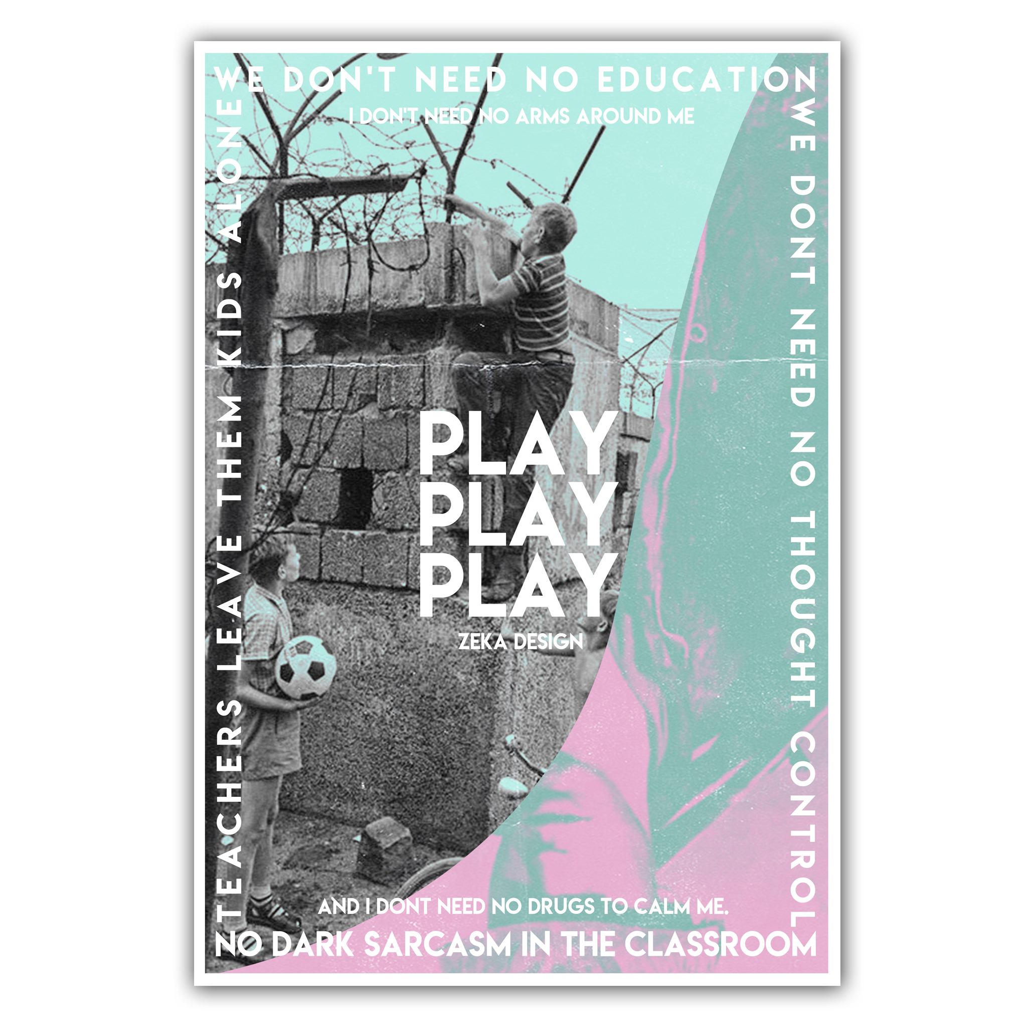03 Play Poster Design Series by Zeka Design