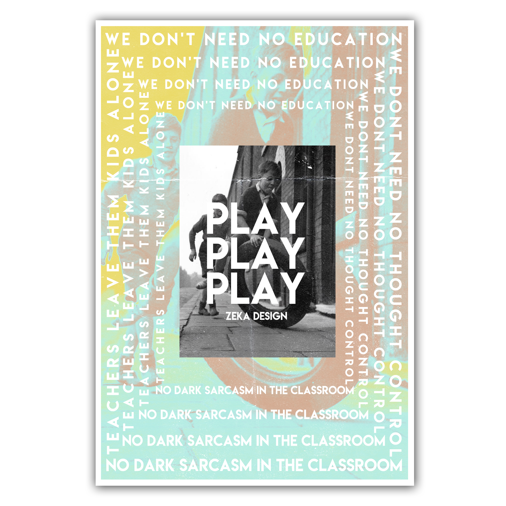 04 Play Poster Design Series by Zeka Design
