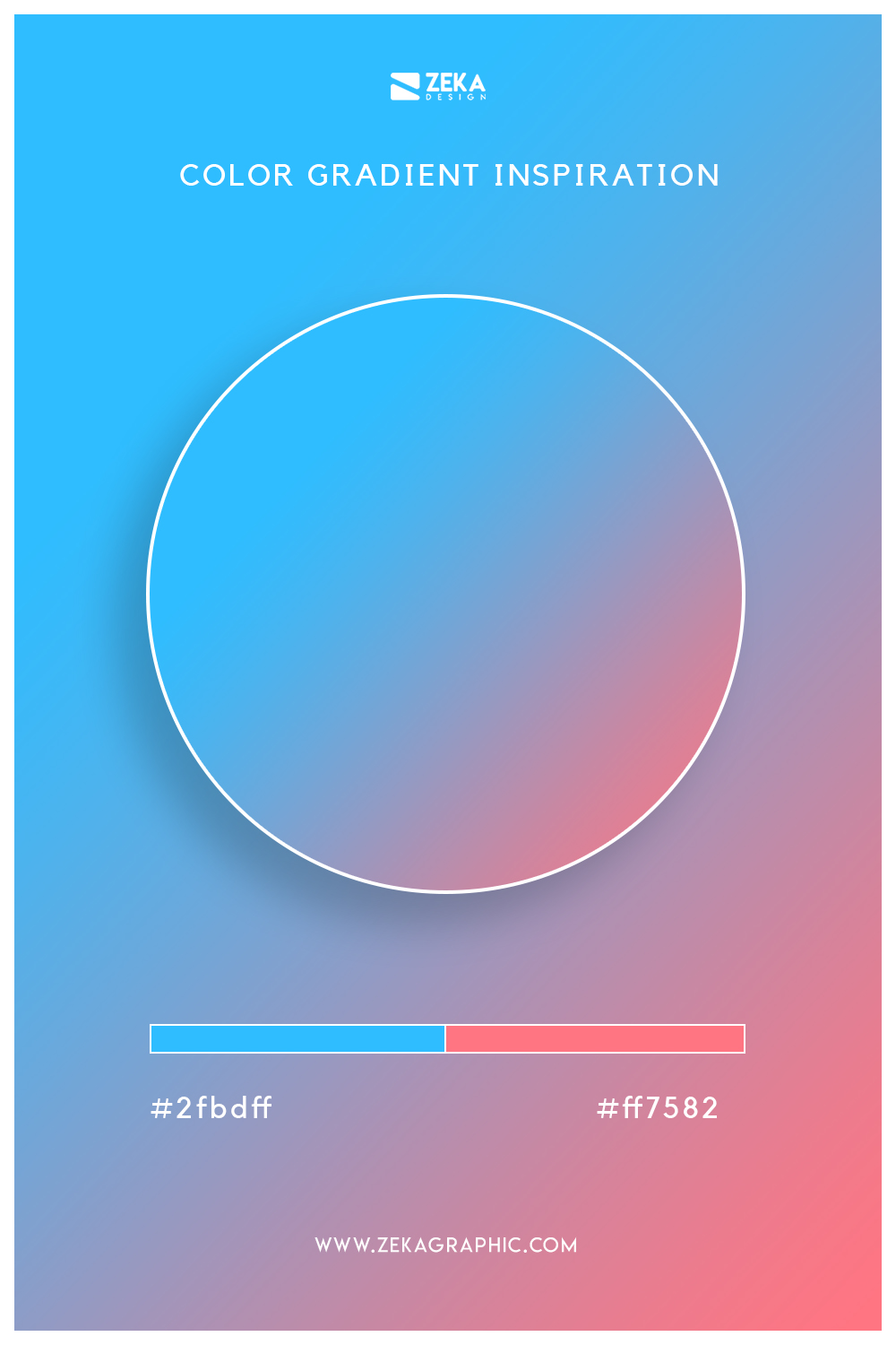 04 Summer Sky Brink Pink Color Gradient Inspiration