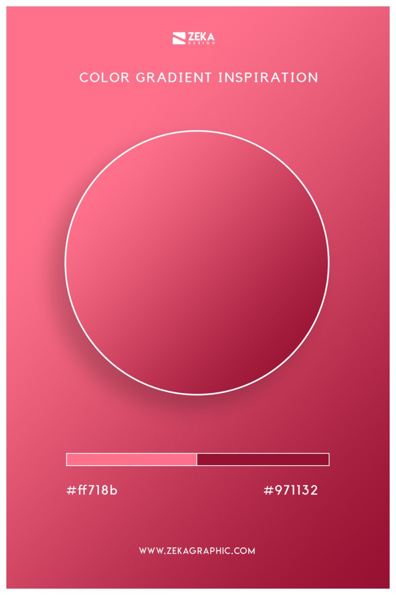12 Color Gradient Ideas Inspired on Autumn - Zeka Design