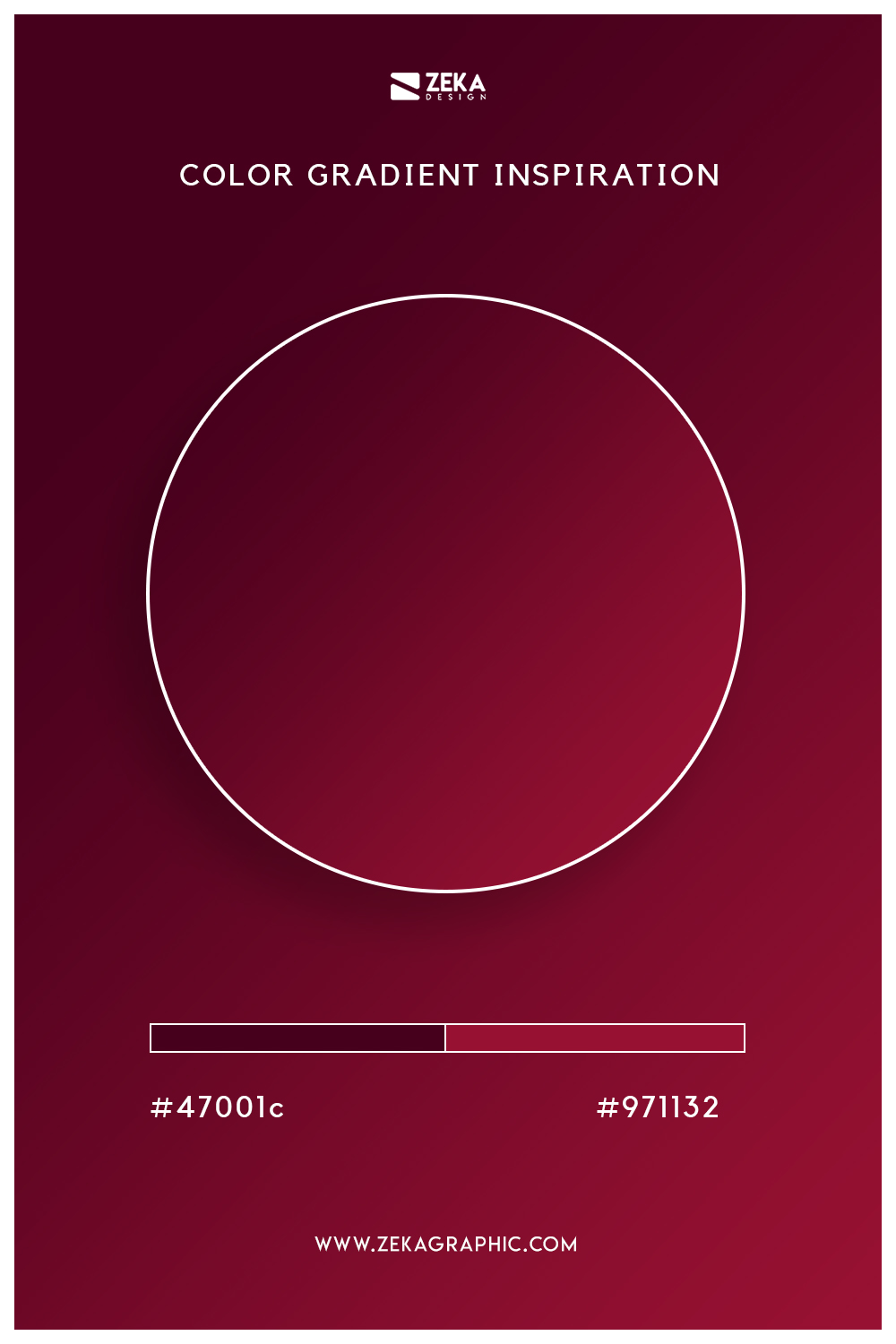 06 Blackberry Bright Red Autumn Color Gradient Inspiration