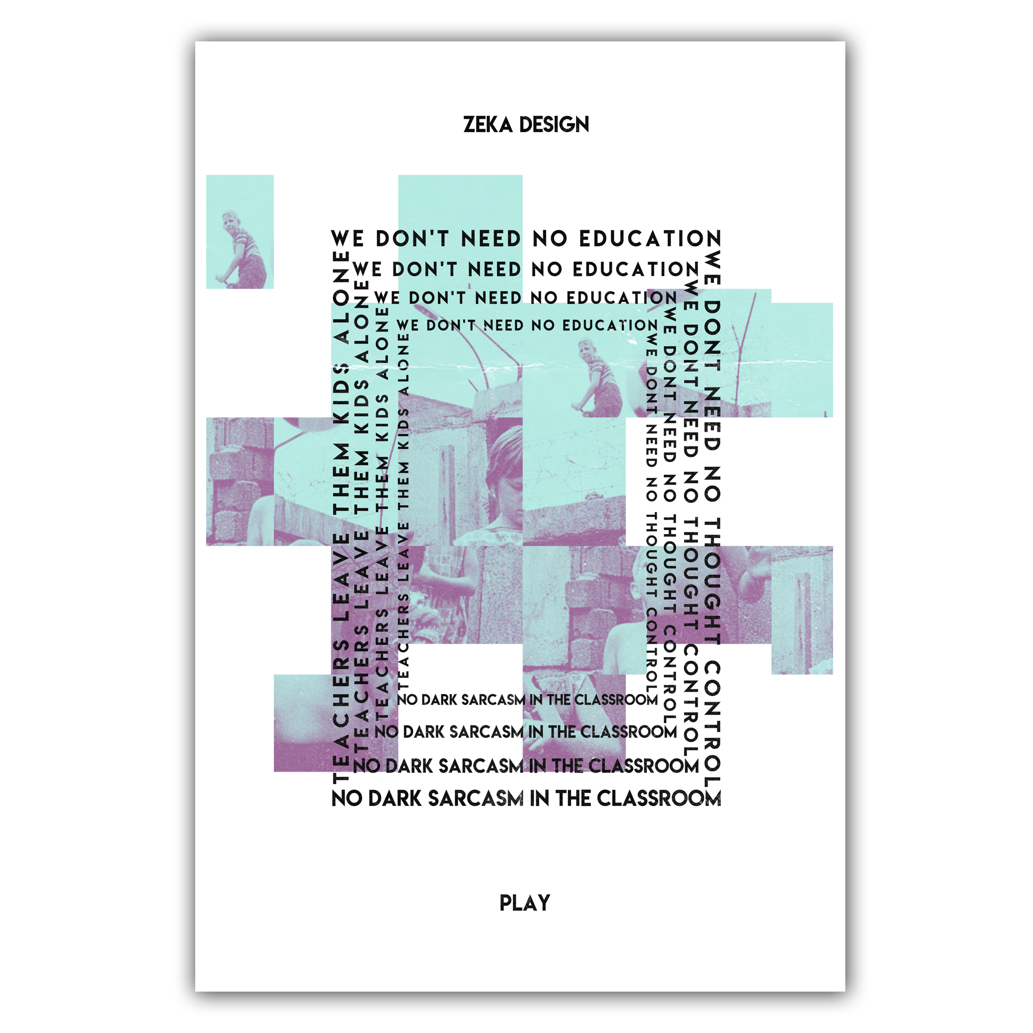 06 Play Poster Design Series by Zeka Design