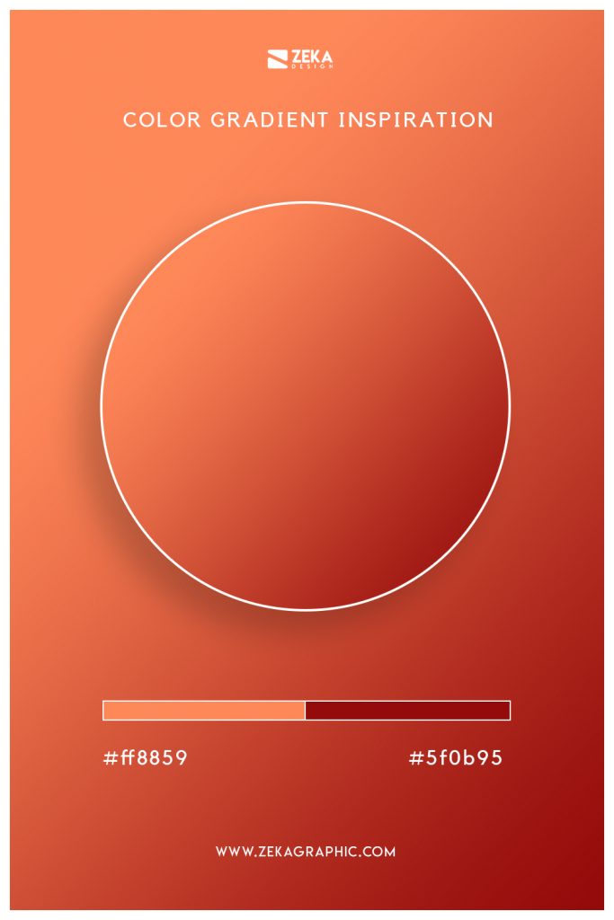 16 Trendy Color Gradient Inspiration for Graphic Design - Zeka Design