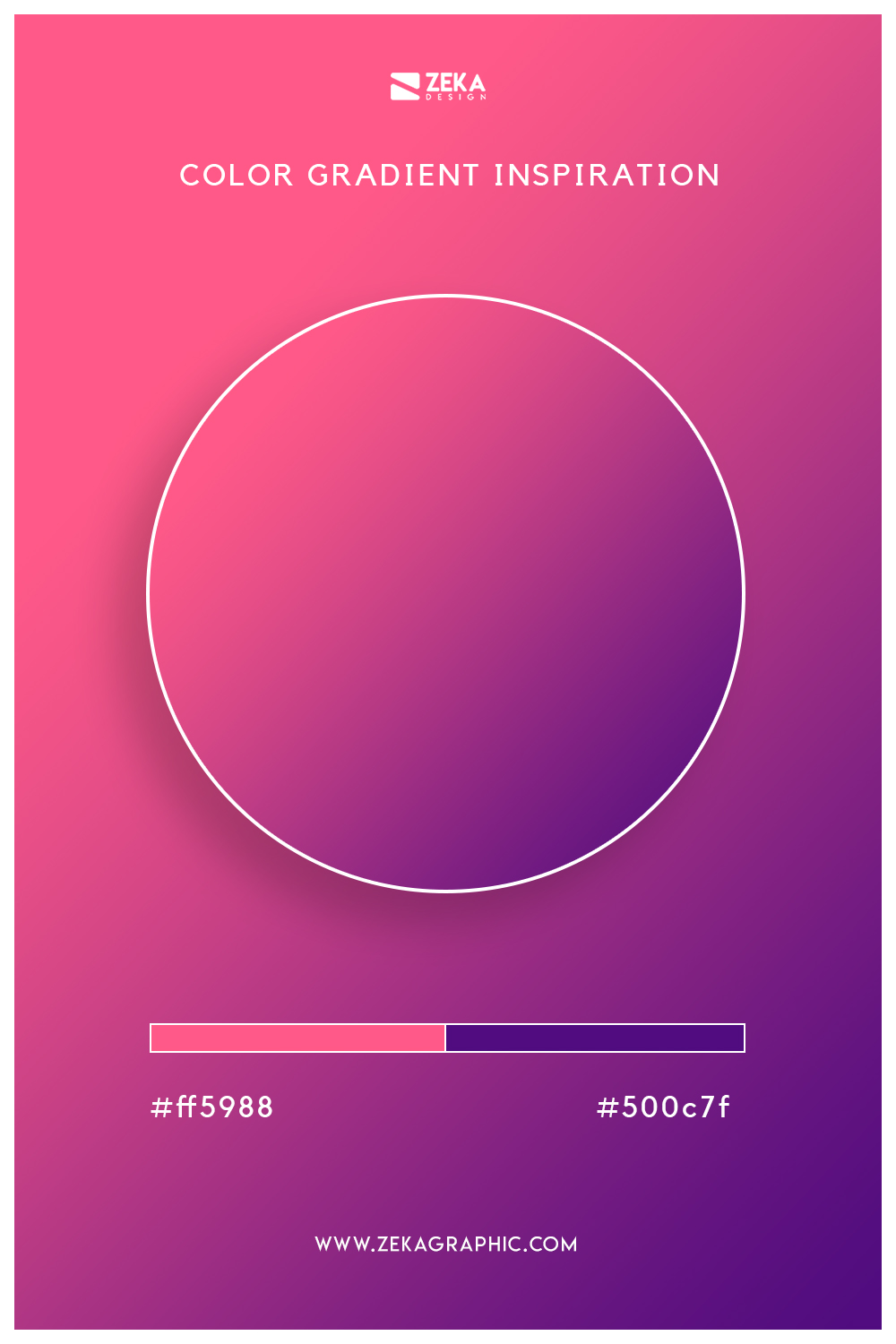 09 Brink Pink Indigo Color Gradient Inspiration