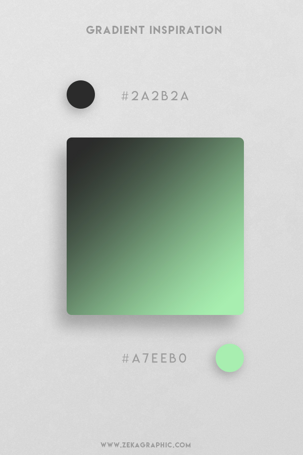 1 Gordons Green Celadon Beautiful Color Gradient Inspiration Design