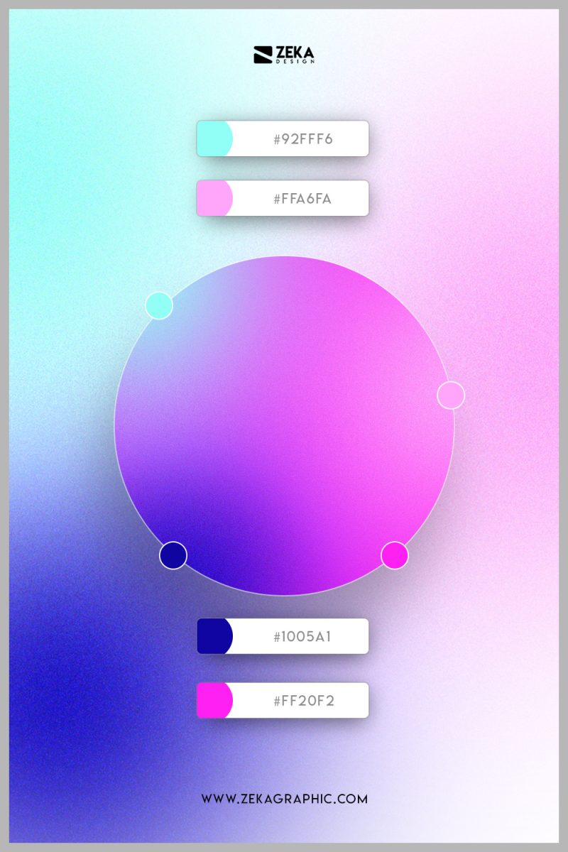 22 Modern Color Gradient Ideas For 2021 - Zeka Design