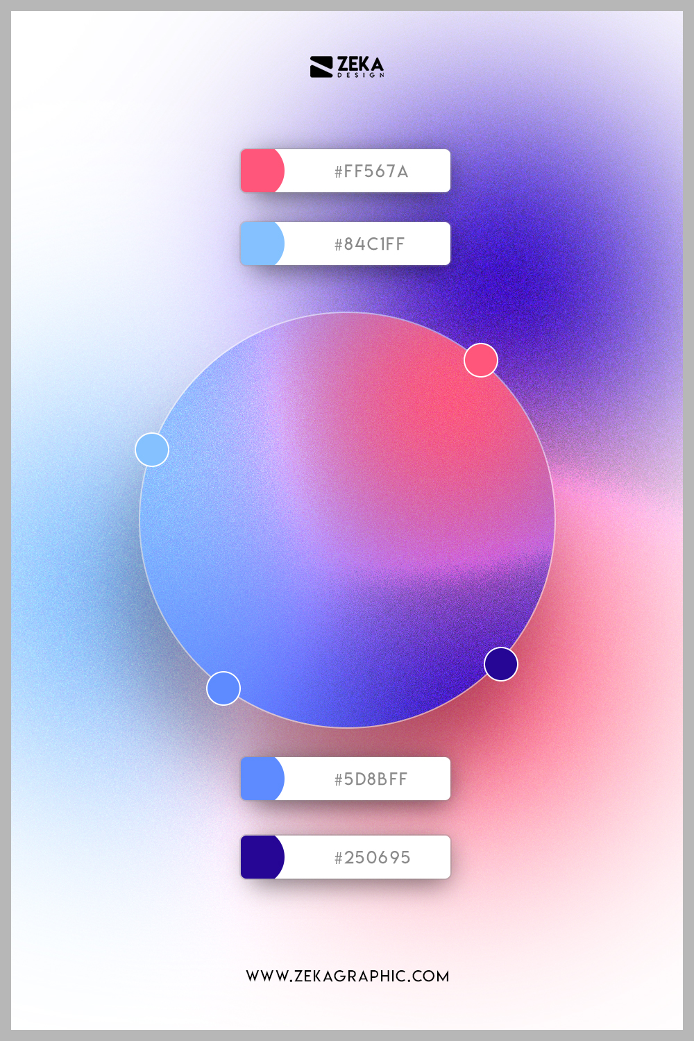 10 Modern Color Gradient Inspiration Trends 2021