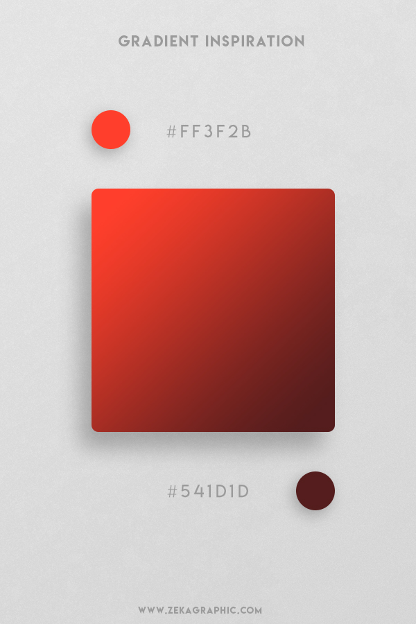 11 Red Orange Red Oxide Beautiful Color Gradient Inspiration Design