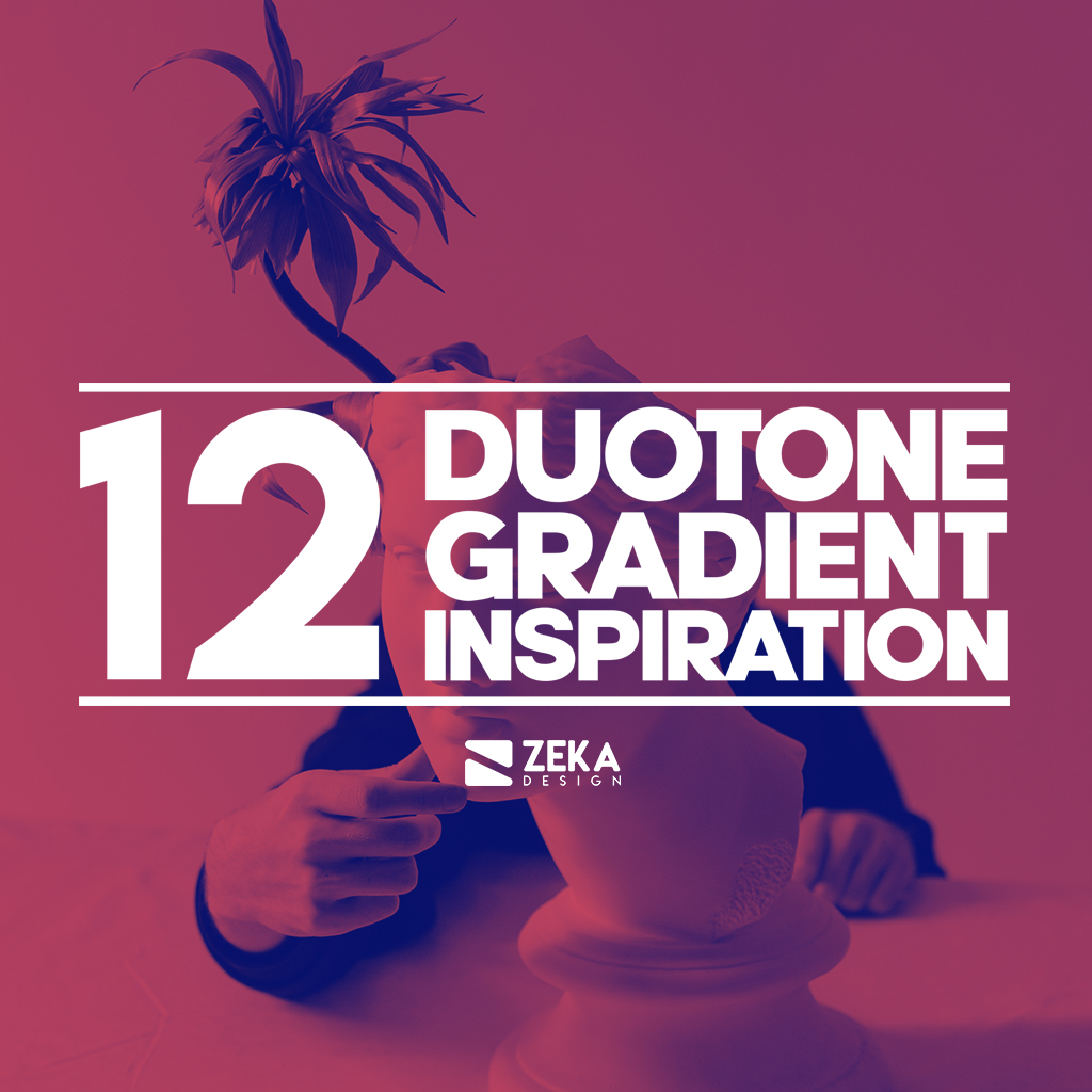 12 Duotone Gradient Inspiration Graphic Design Blog