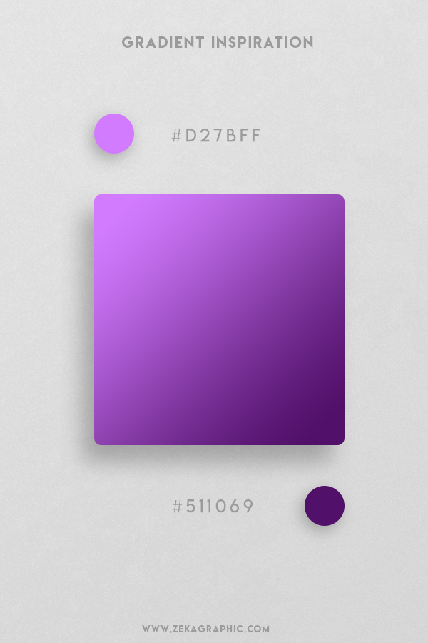 12 Heliotrope Indigo Beautiful Color Gradient Inspiration Design