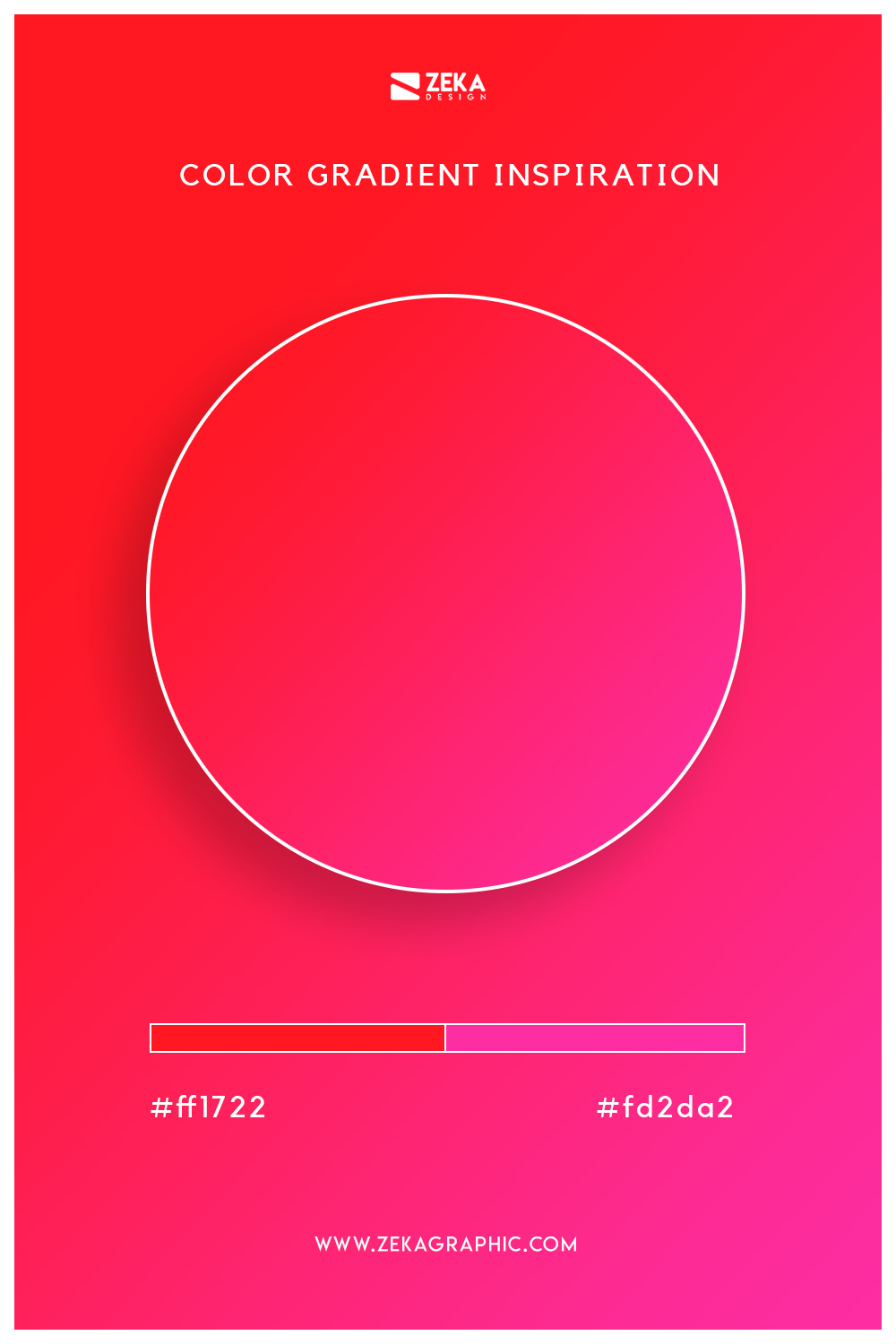 15 Torch Red Persian Rose Color Gradient Inspiration