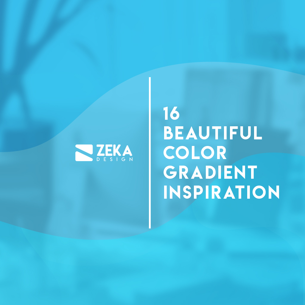 16 Beautiful Color Gradient Inspiration For Graphic Design