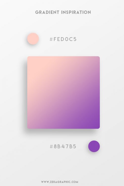 16 Beautiful Color Gradient Ideas for Graphic Design - Zeka Design