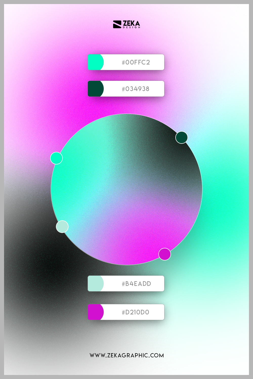 19 Modern Color Gradient Inspiration Trends 2021