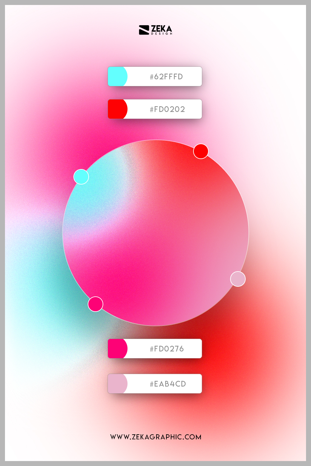 20 Modern Color Gradient Inspiration Trends 2021