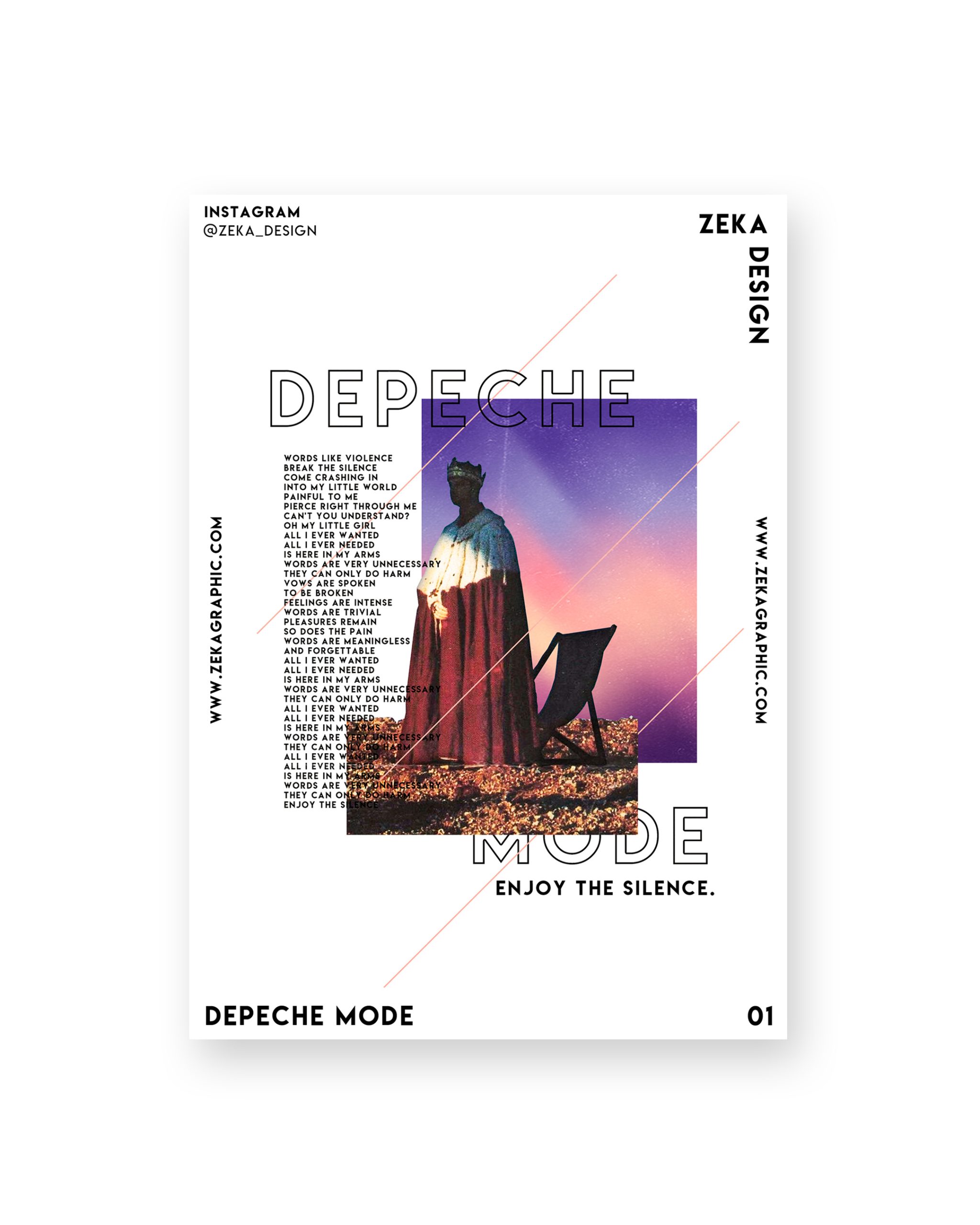 2020 Depeche Mode Poster Design 01