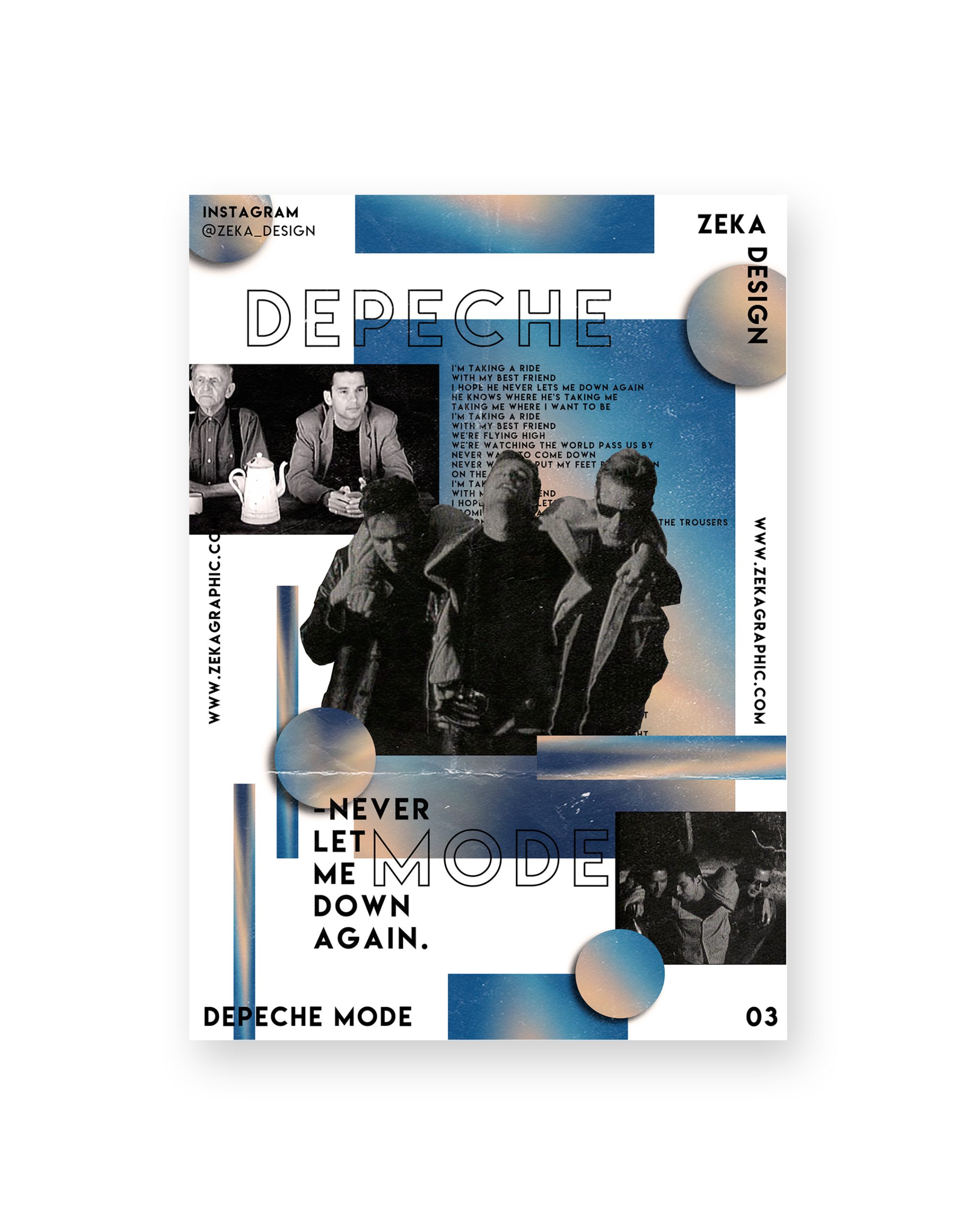 2020 Depeche Mode Poster Design 03