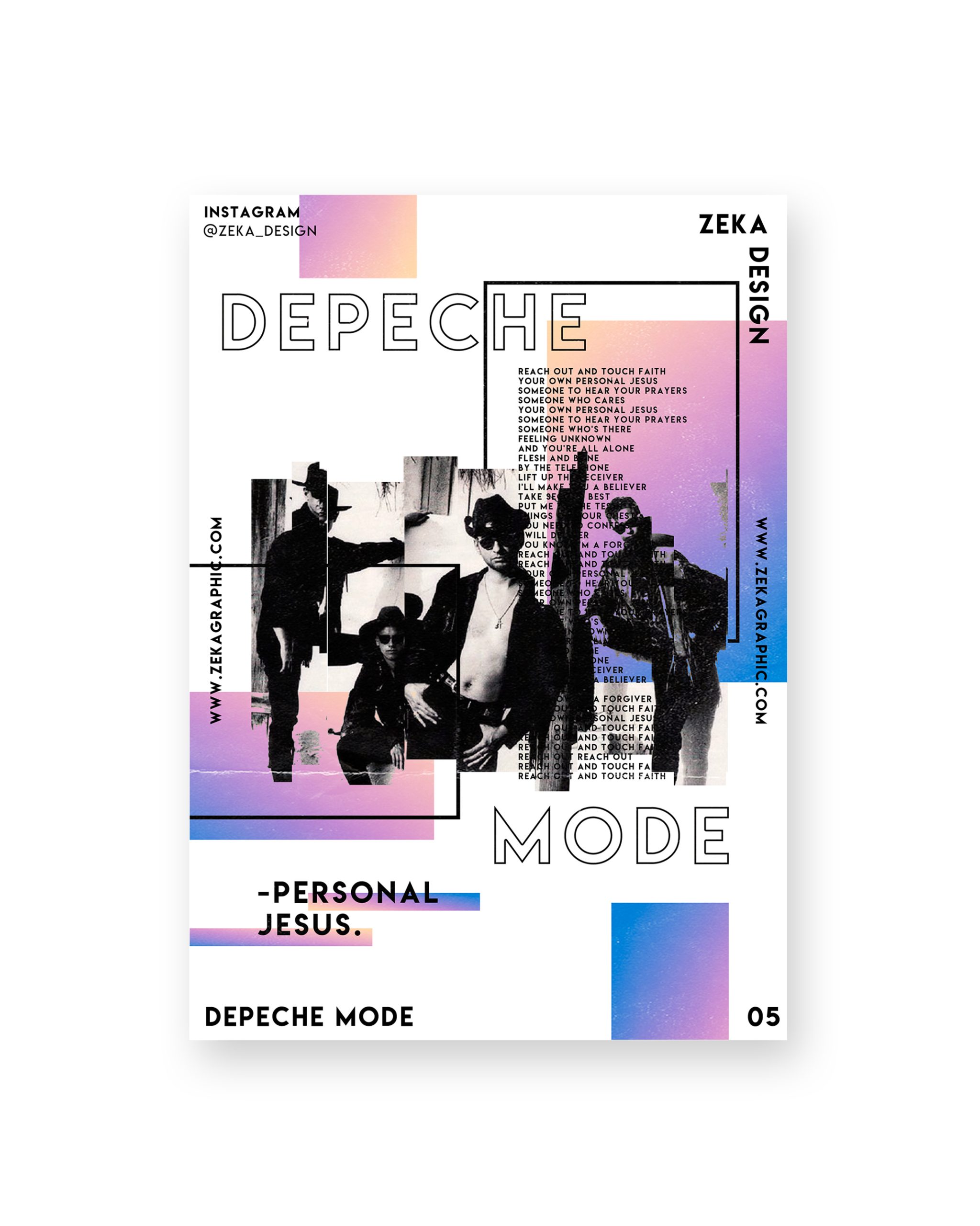 2020 Depeche Mode Poster Design 05