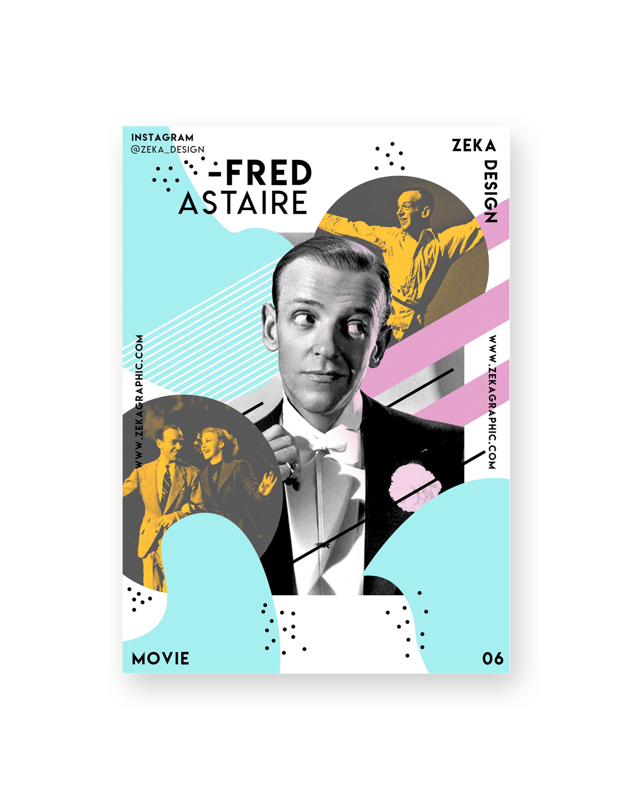 2020 Fred Astaire Movie Poster Design 06
