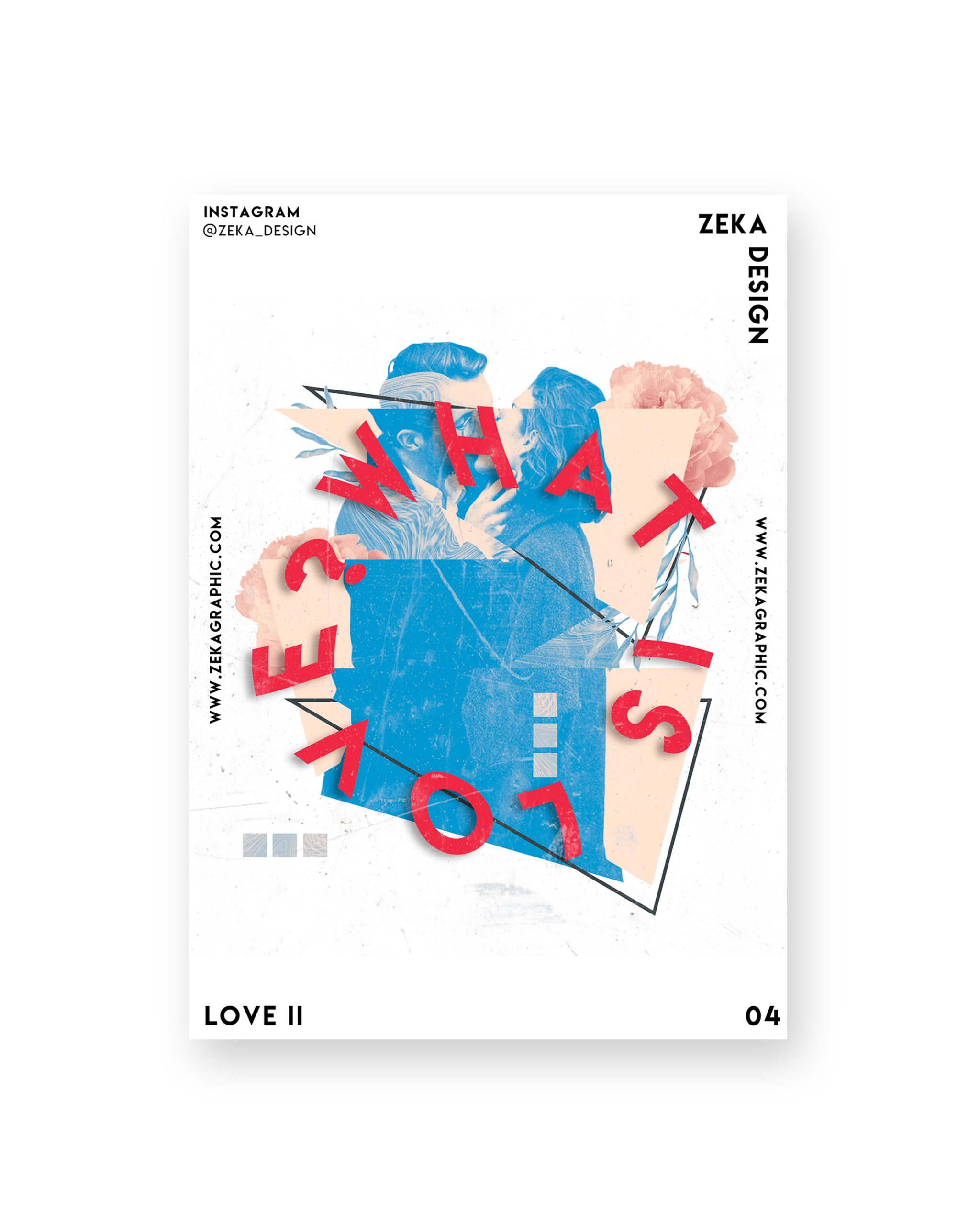 Love Poster Design Series By Zeka Design Graphic Design Inspiration