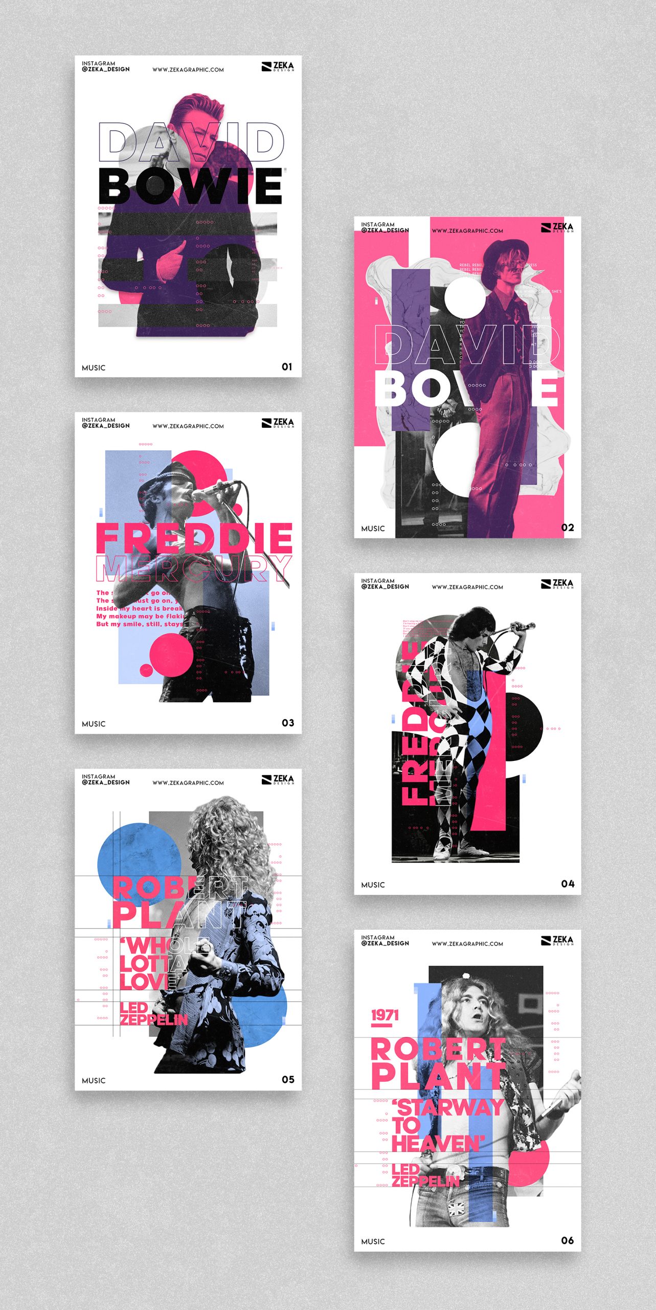 2020 Music 2 Poster Design Collection Zeka Design