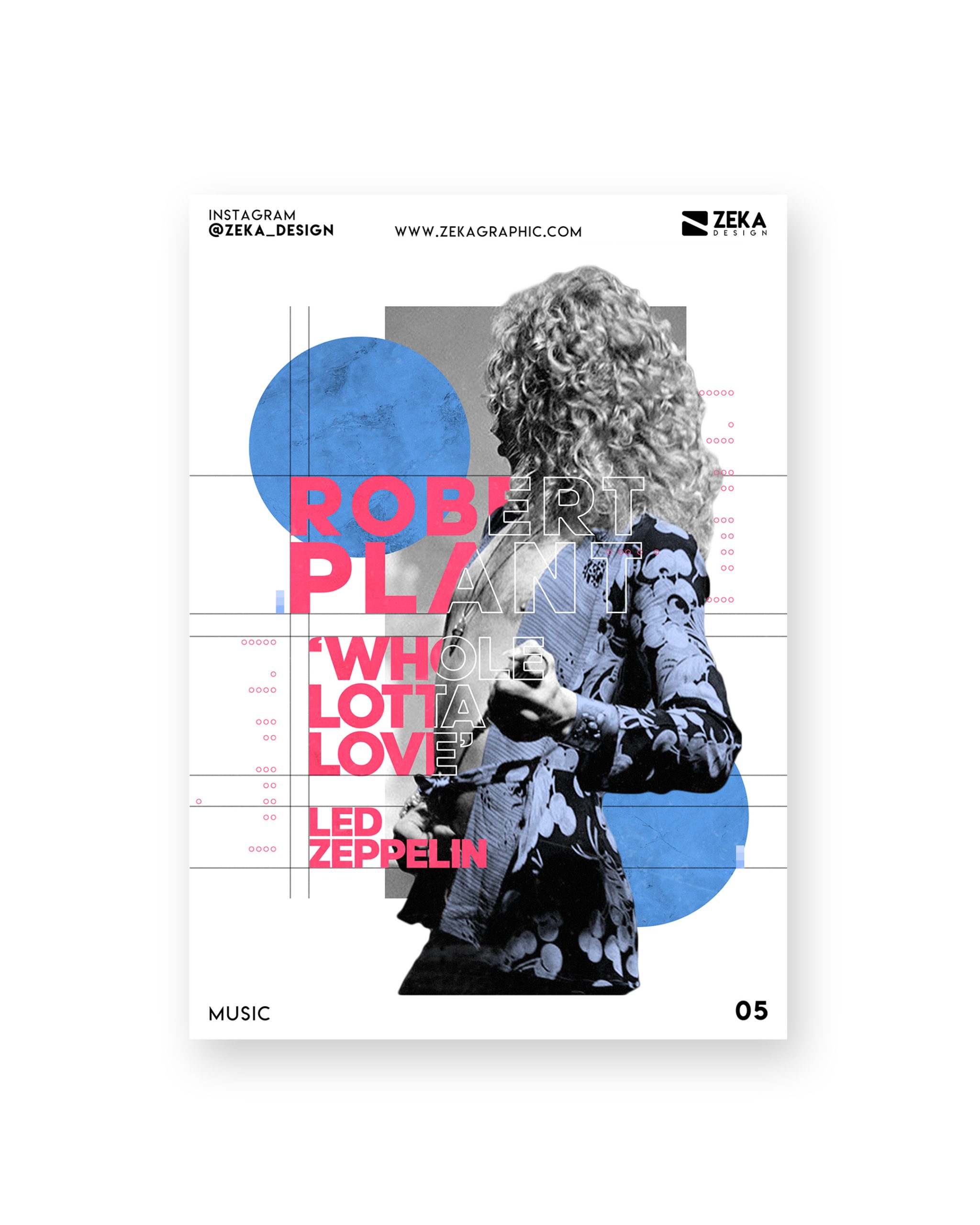 Led Zeppelin Music Poster Design Collection Zeka Design