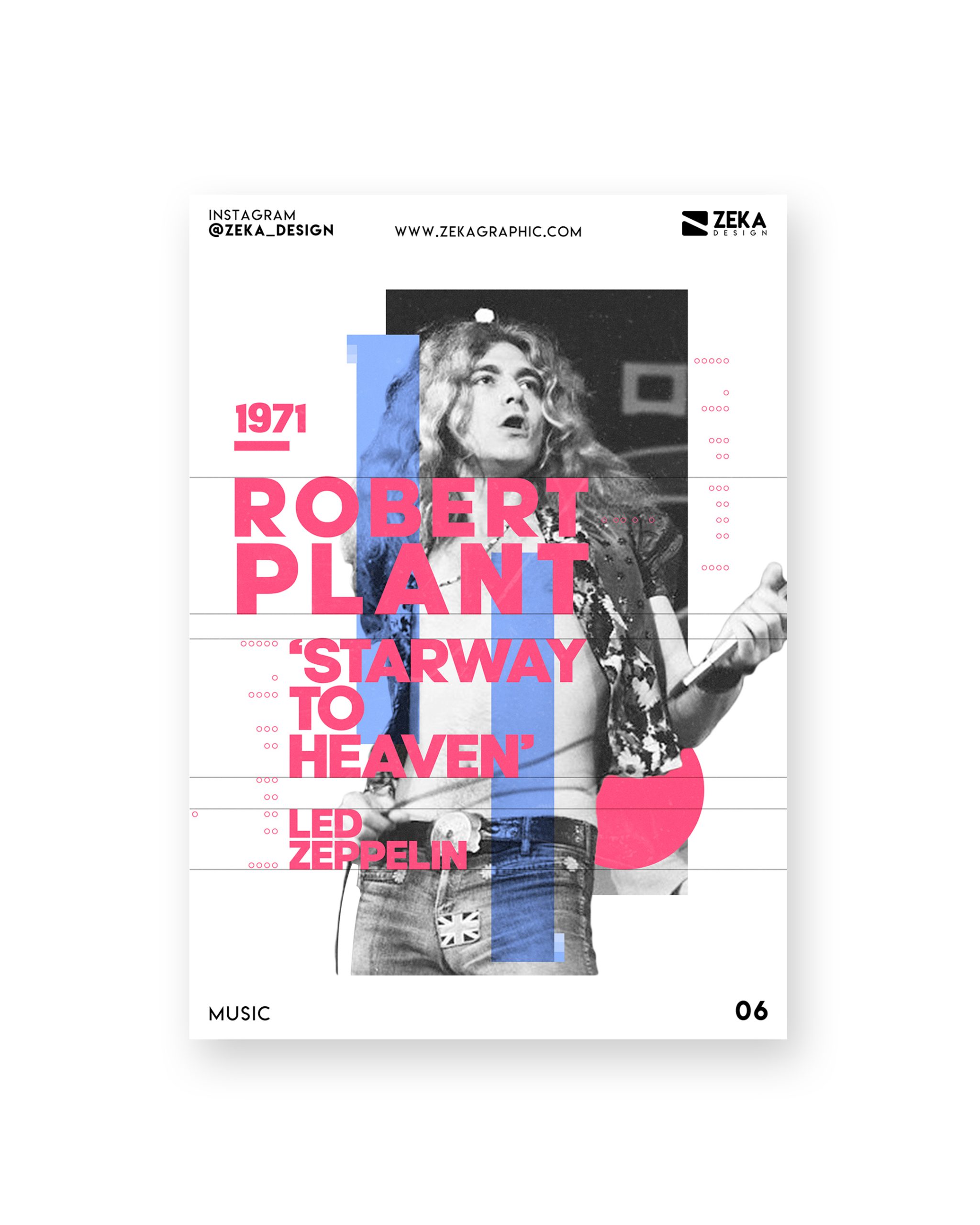 Led Zeppelin Music Poster Design Collection Zeka Design