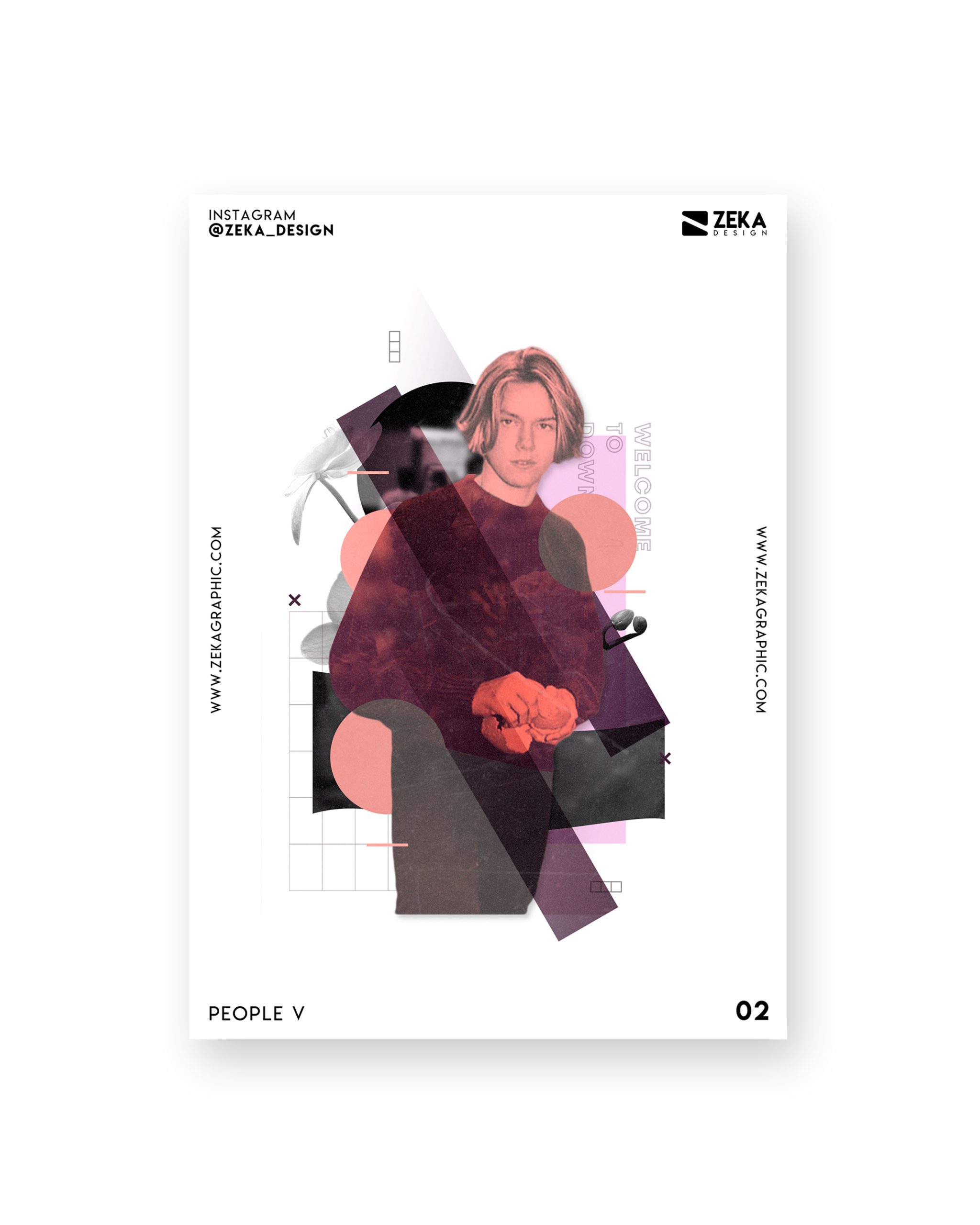 People 5 Poster Design Collection Zeka Design