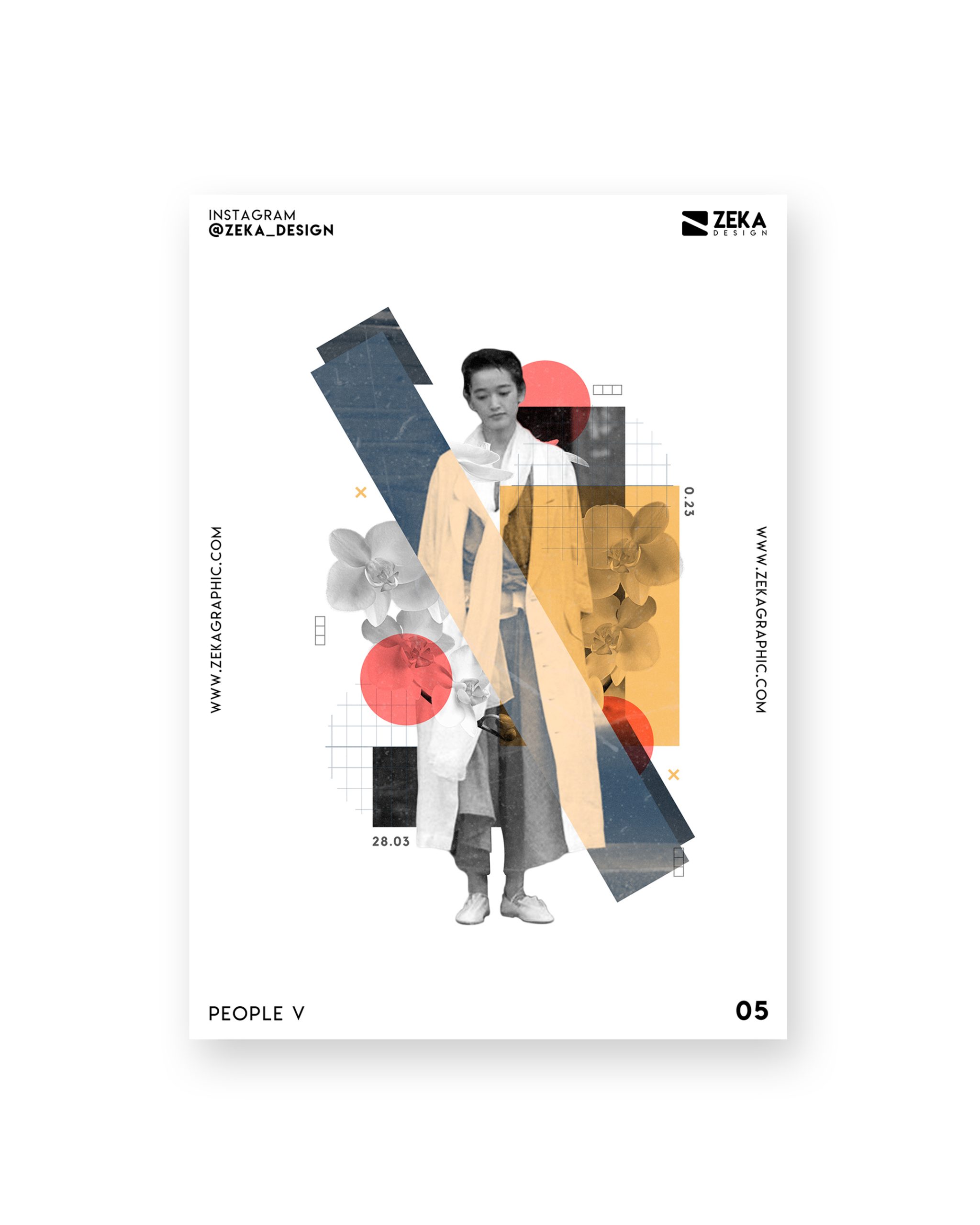 People 5 Poster Design Collection Zeka Design