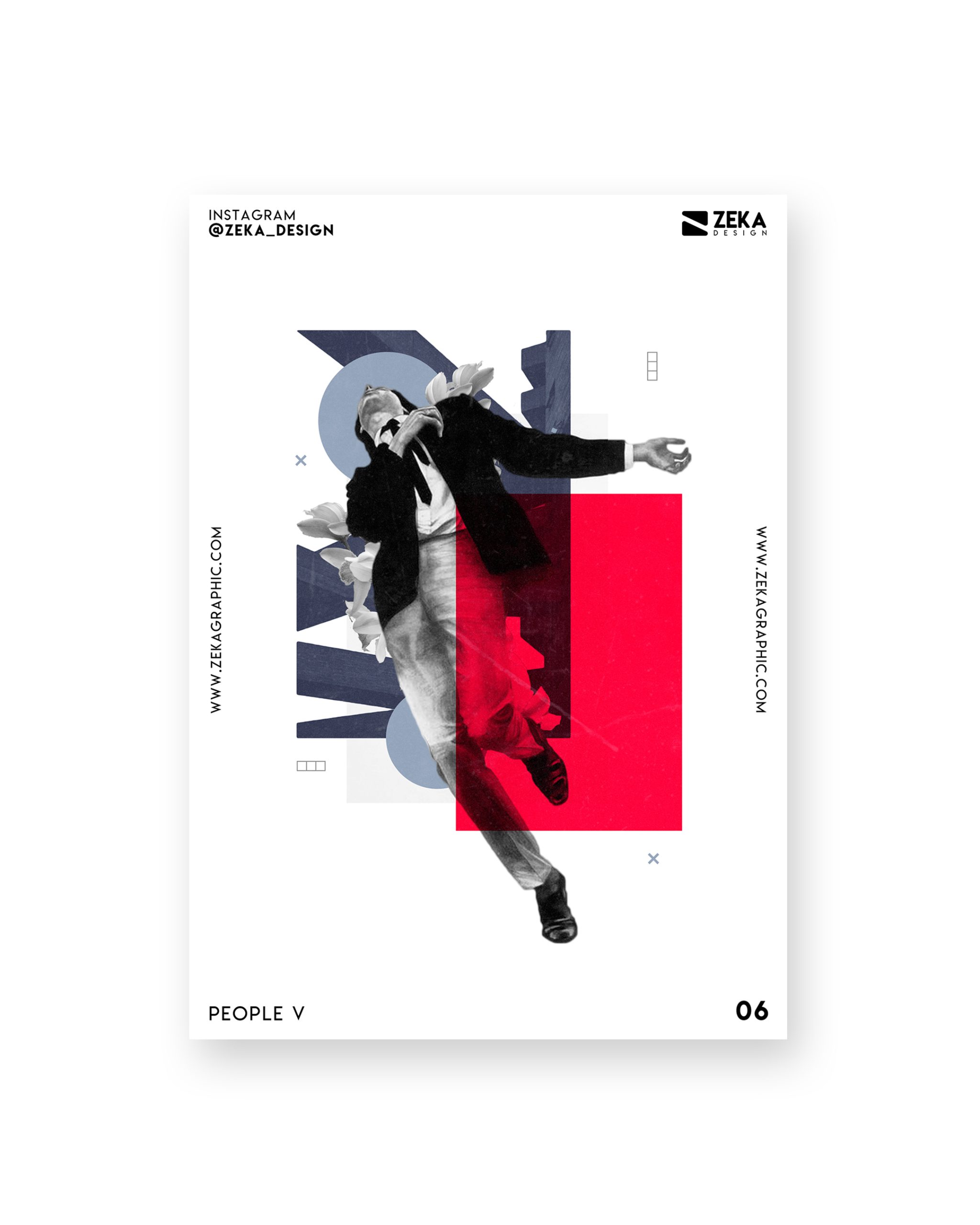 People 5 Poster Design Collection Zeka Design