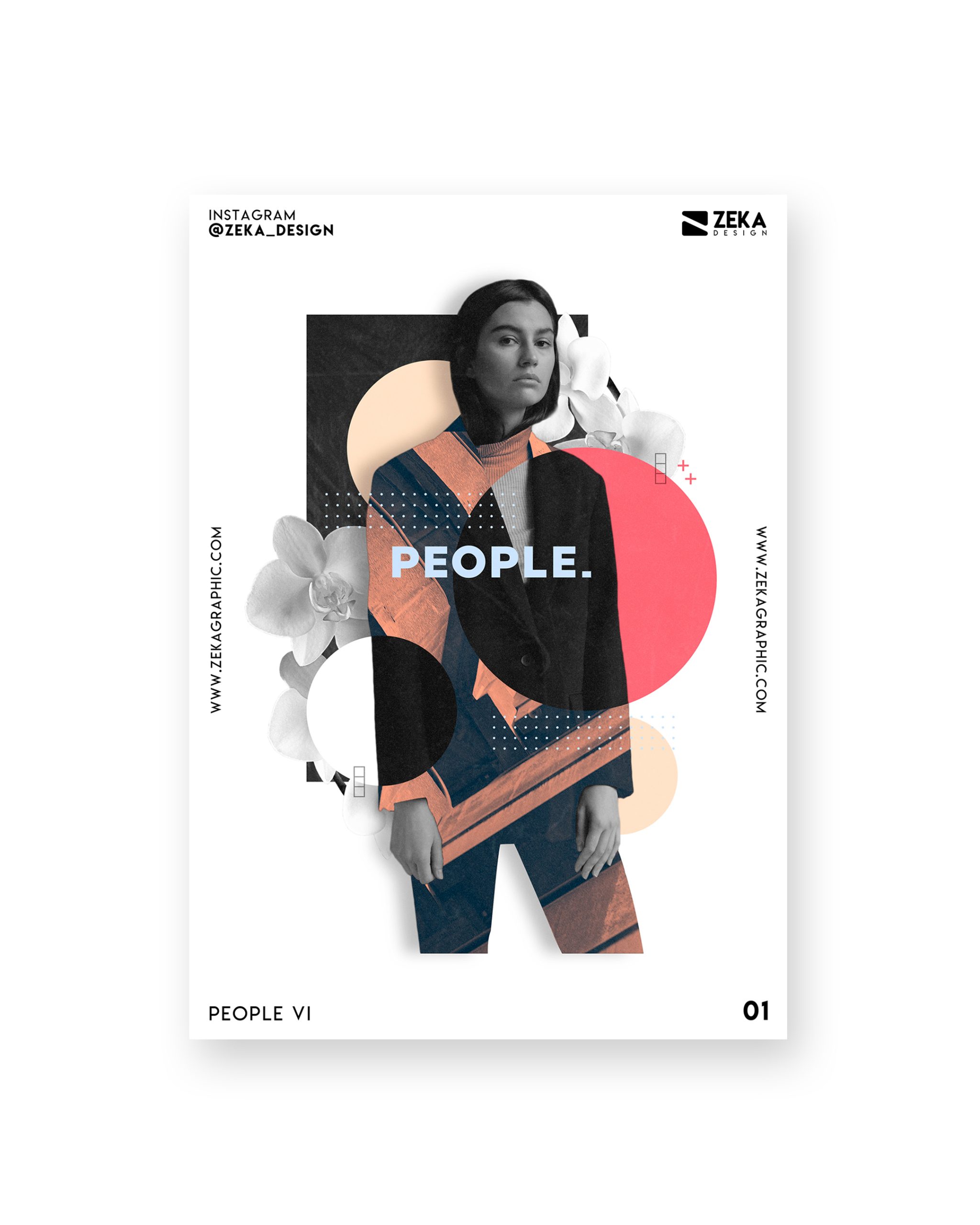 People 6 Poster Design Collection Zeka Design