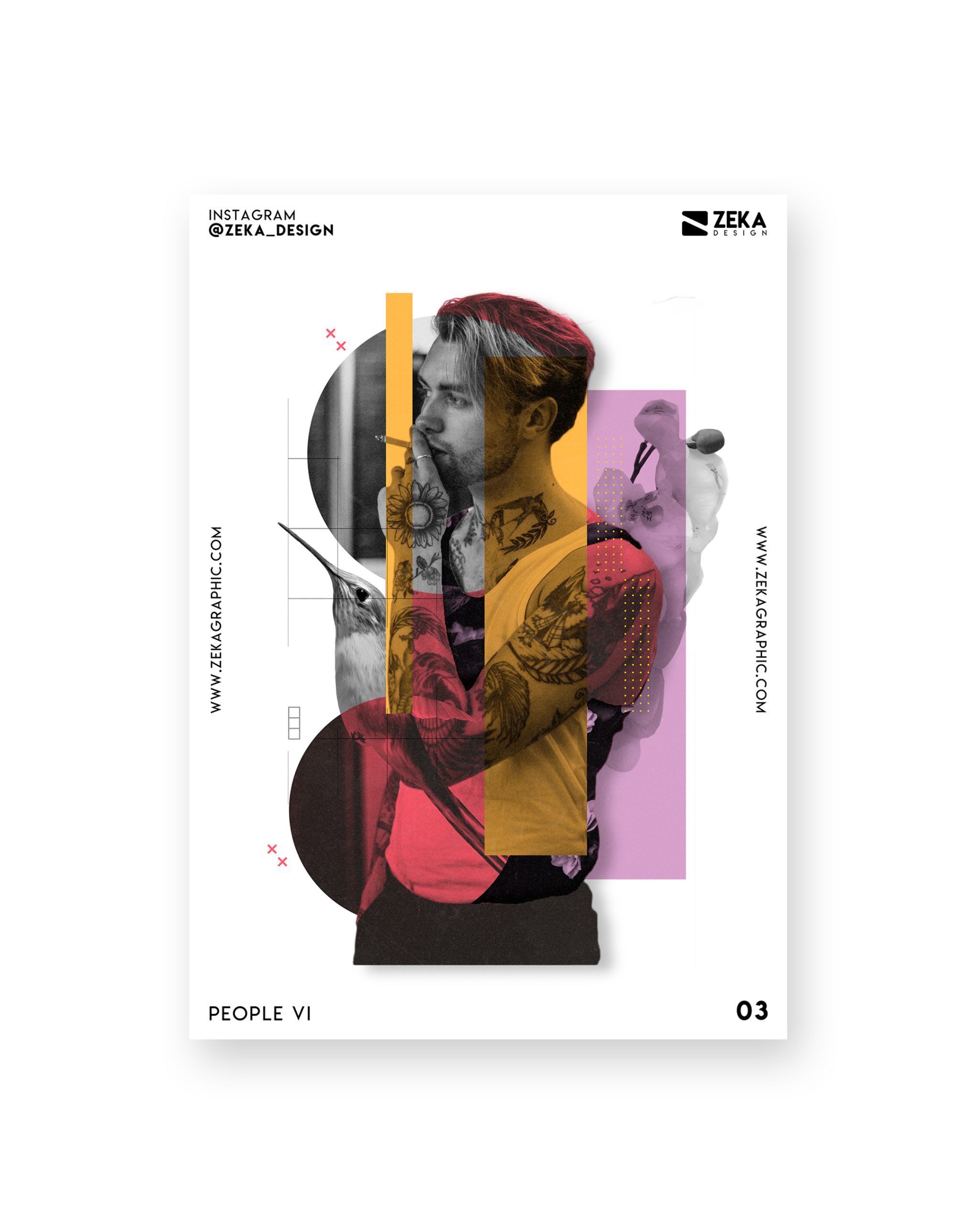 People 6 Poster Design Collection Zeka Design