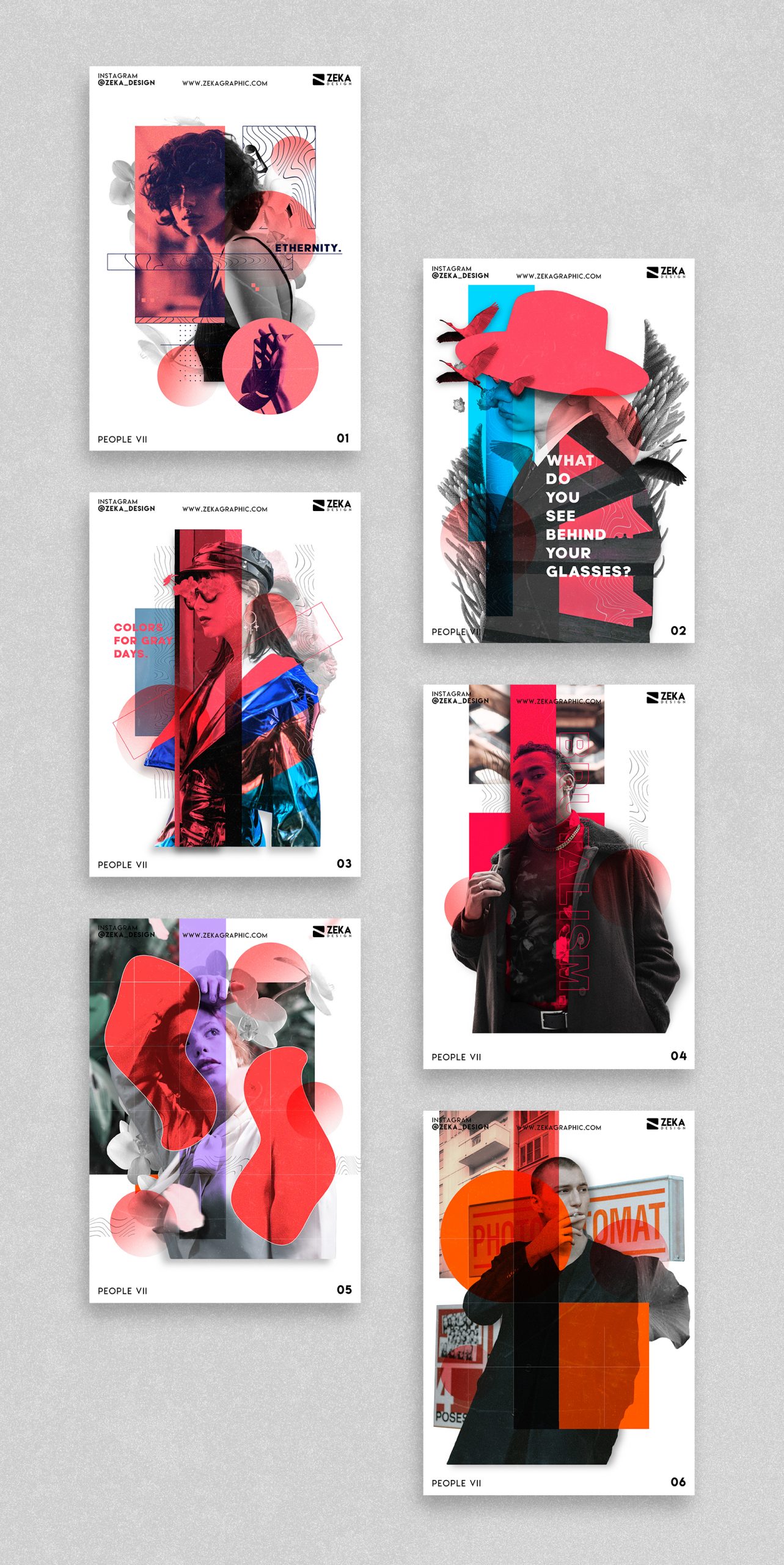 2021 People VII Poster Design Inspiration by Zeka Design