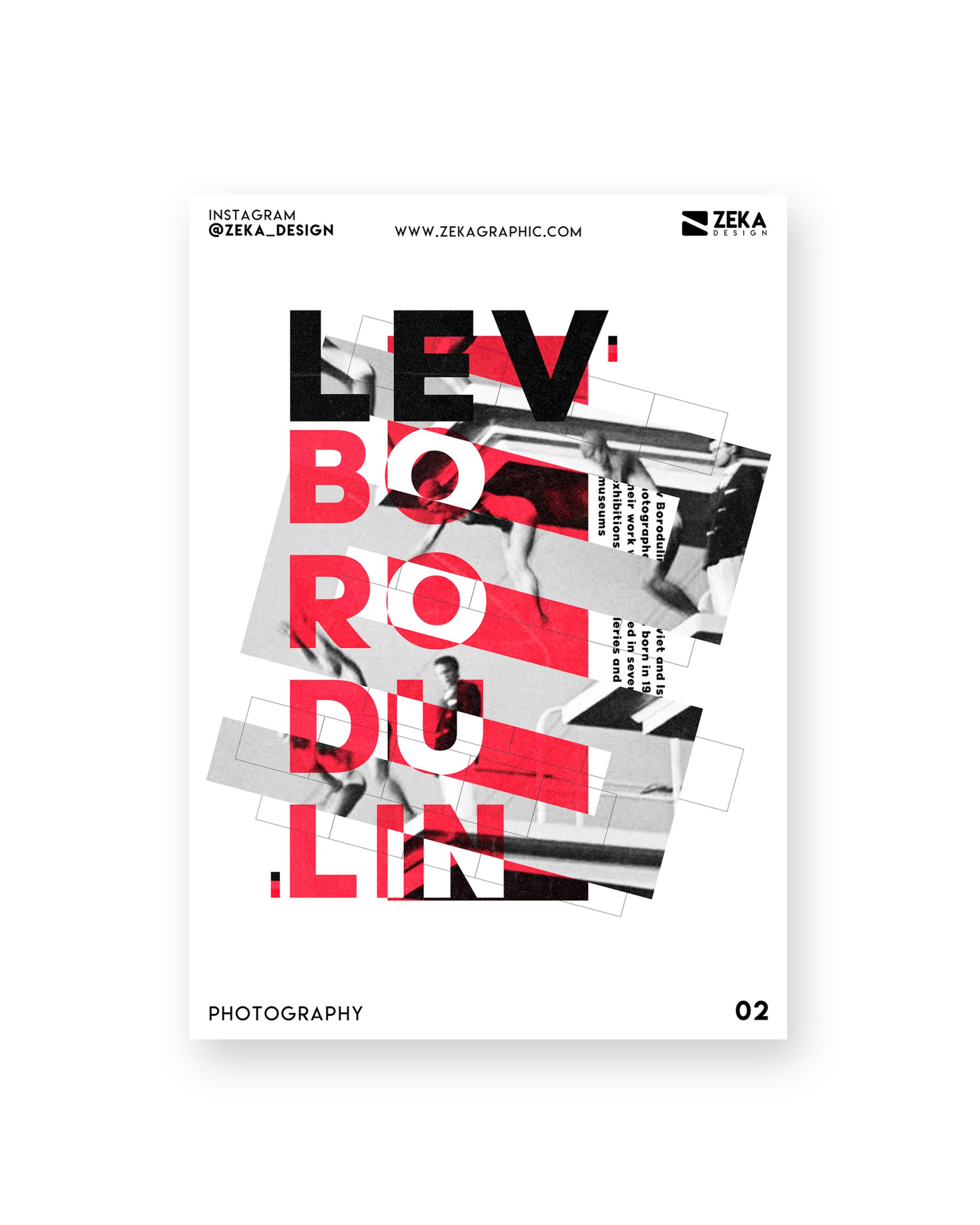 2020 Photography Poster Design 02 White