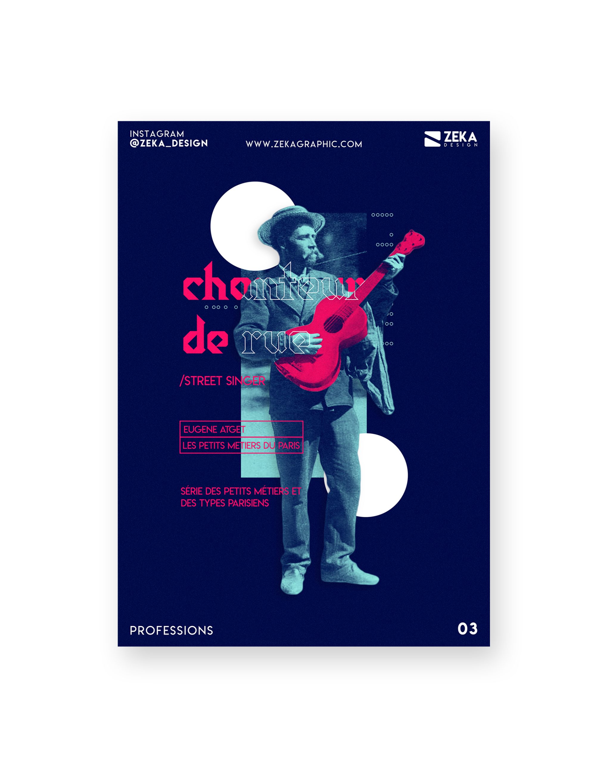 2020 Professions White Poster Design 03 C