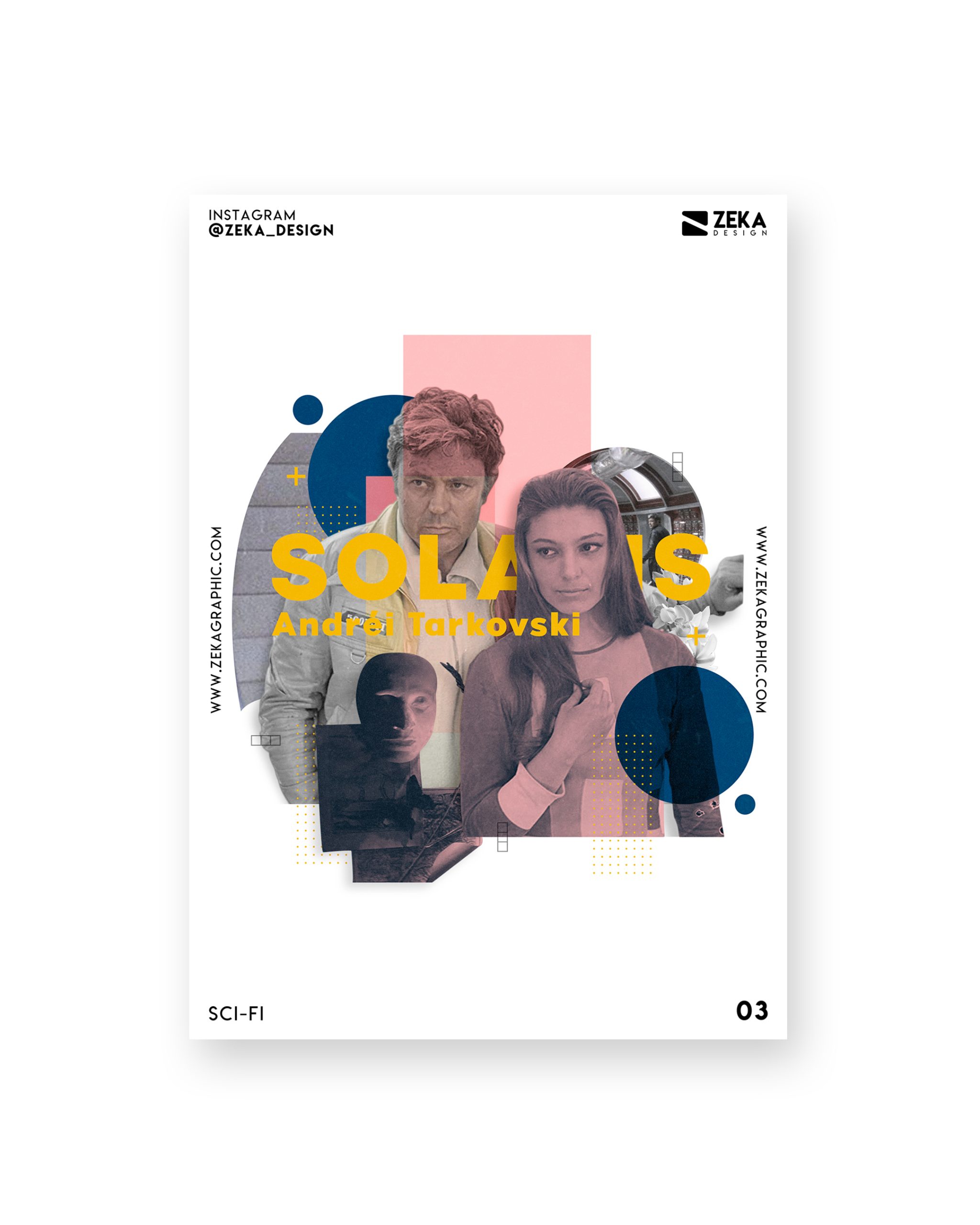 Sci Fi Movie Poster Design Collection Zeka Design