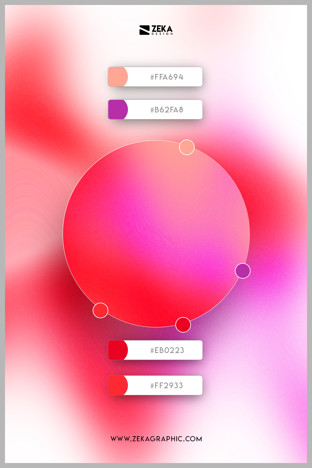 22 Modern Color Gradient Inspiration Trends 2021