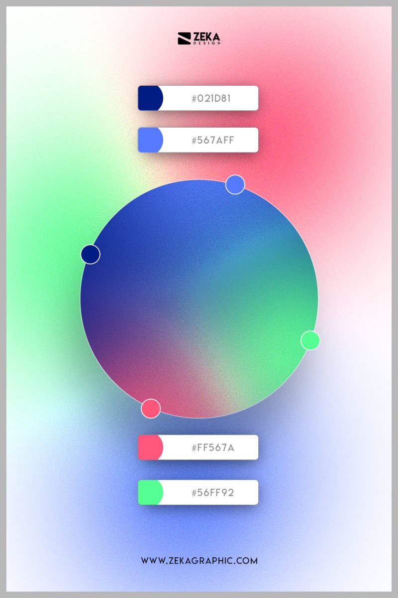 22 Modern Color Gradient Ideas For 2021 - Zeka Design