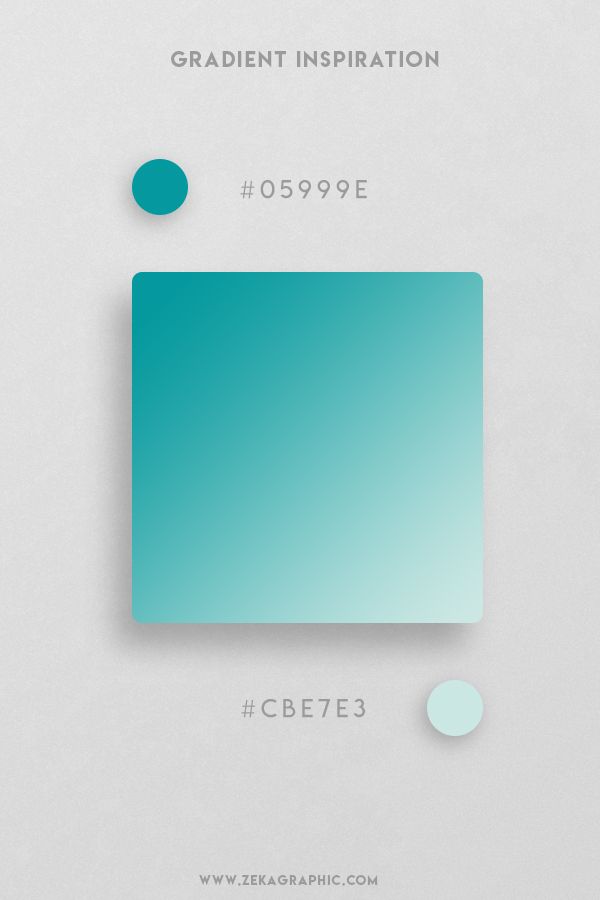 6 Niagara Skeptic Beautiful Color Gradient Inspiration Design