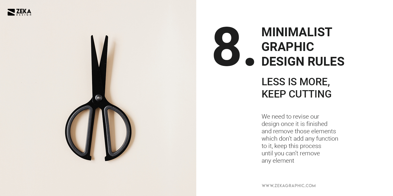 8 Minimalist Graphic Design Rules Less Is More