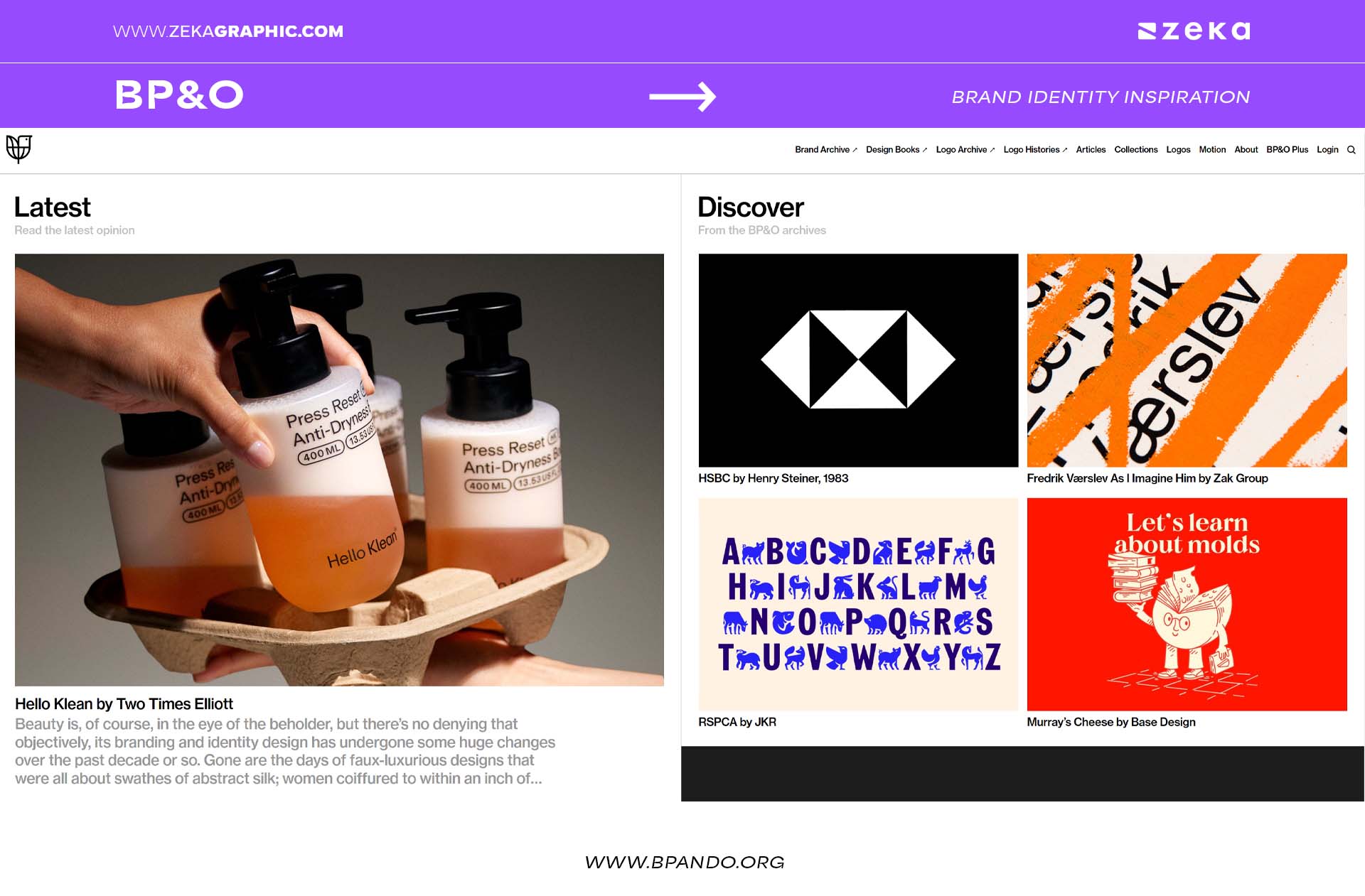 BP&O Brand Identity Inspiration