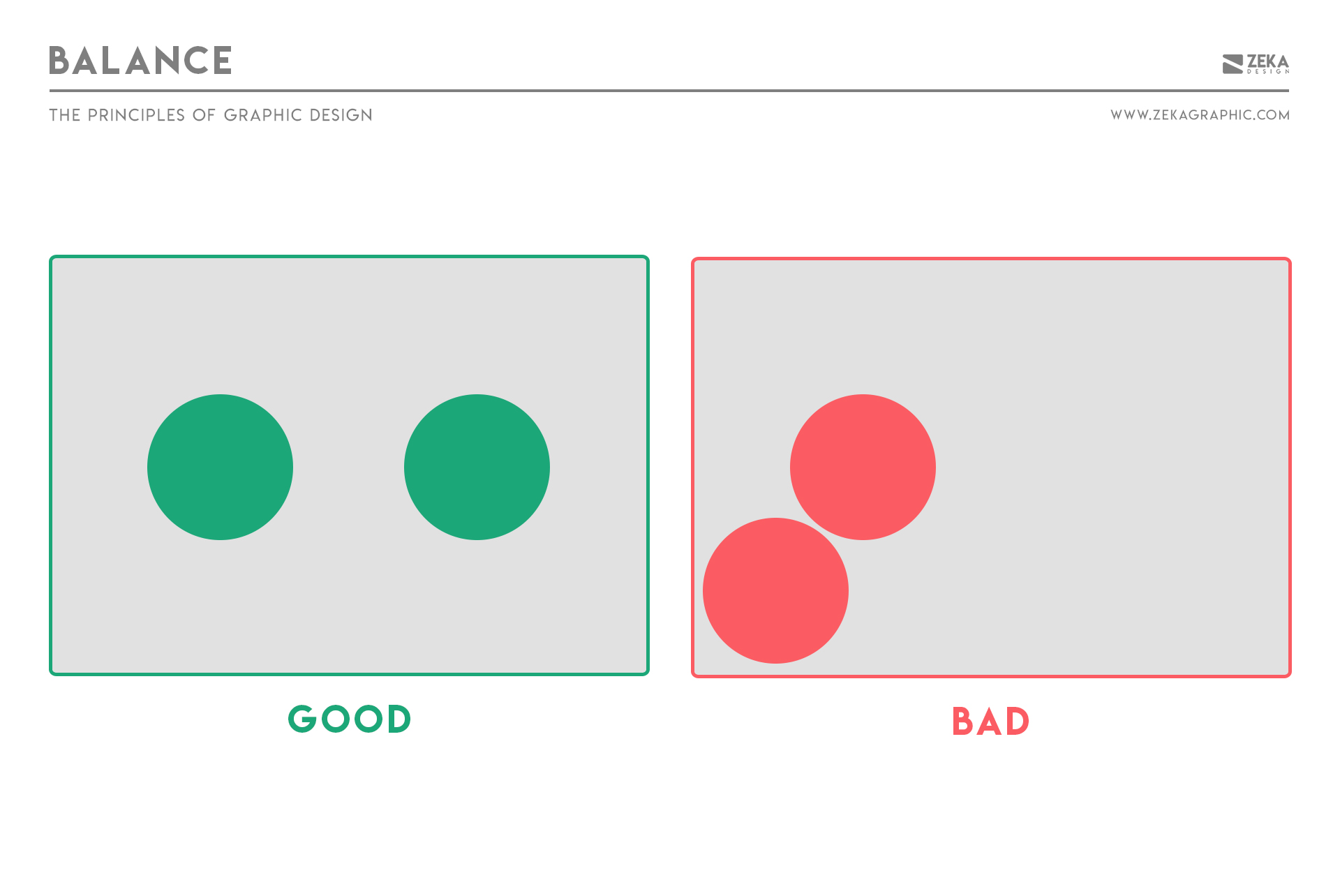 Balance Principle in Graphic Design