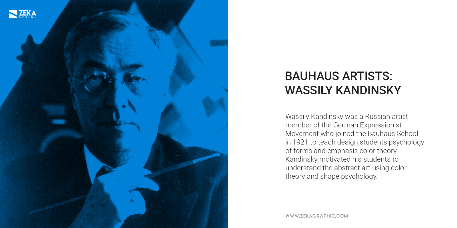 Bauhaus Artist Wassily Kandinsky Graphic Design Abstract Art