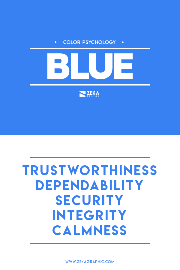 Blue Color Meaning Graphic Design in Color Theory
