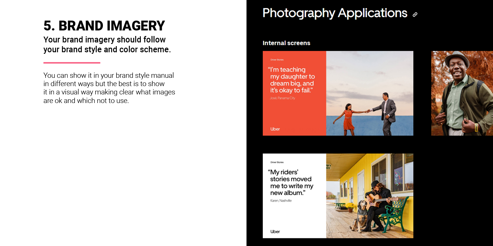 Brand Imagery in Brand Style Guide
