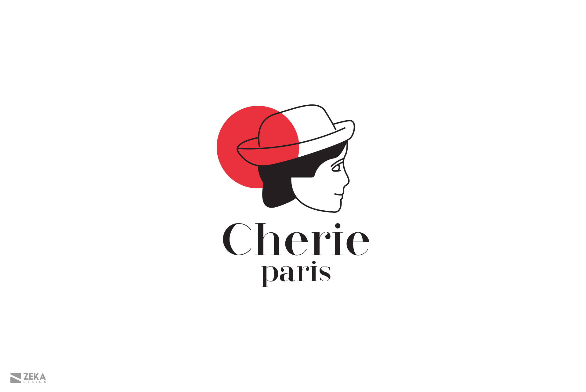Cherie Paris Logo Design and Brand Identity Concept